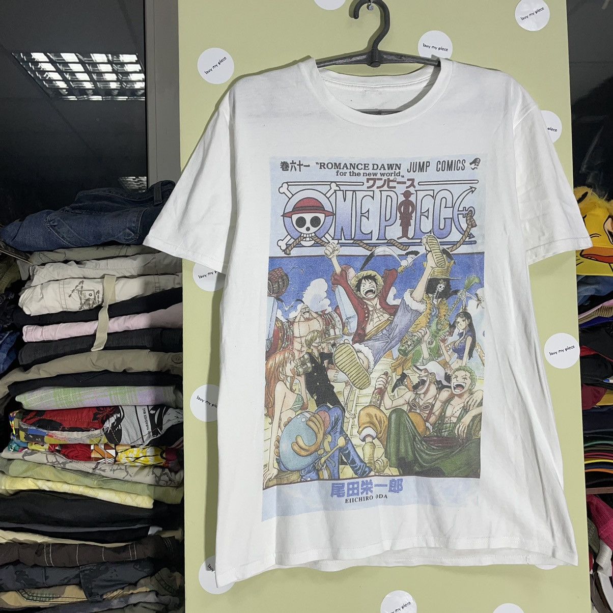 Vintage Vintage Y2K One Piece Graphic Tee Anime Streetwear Slim S Size US S / EU 44-46 / 1 - 3 Thumbnail