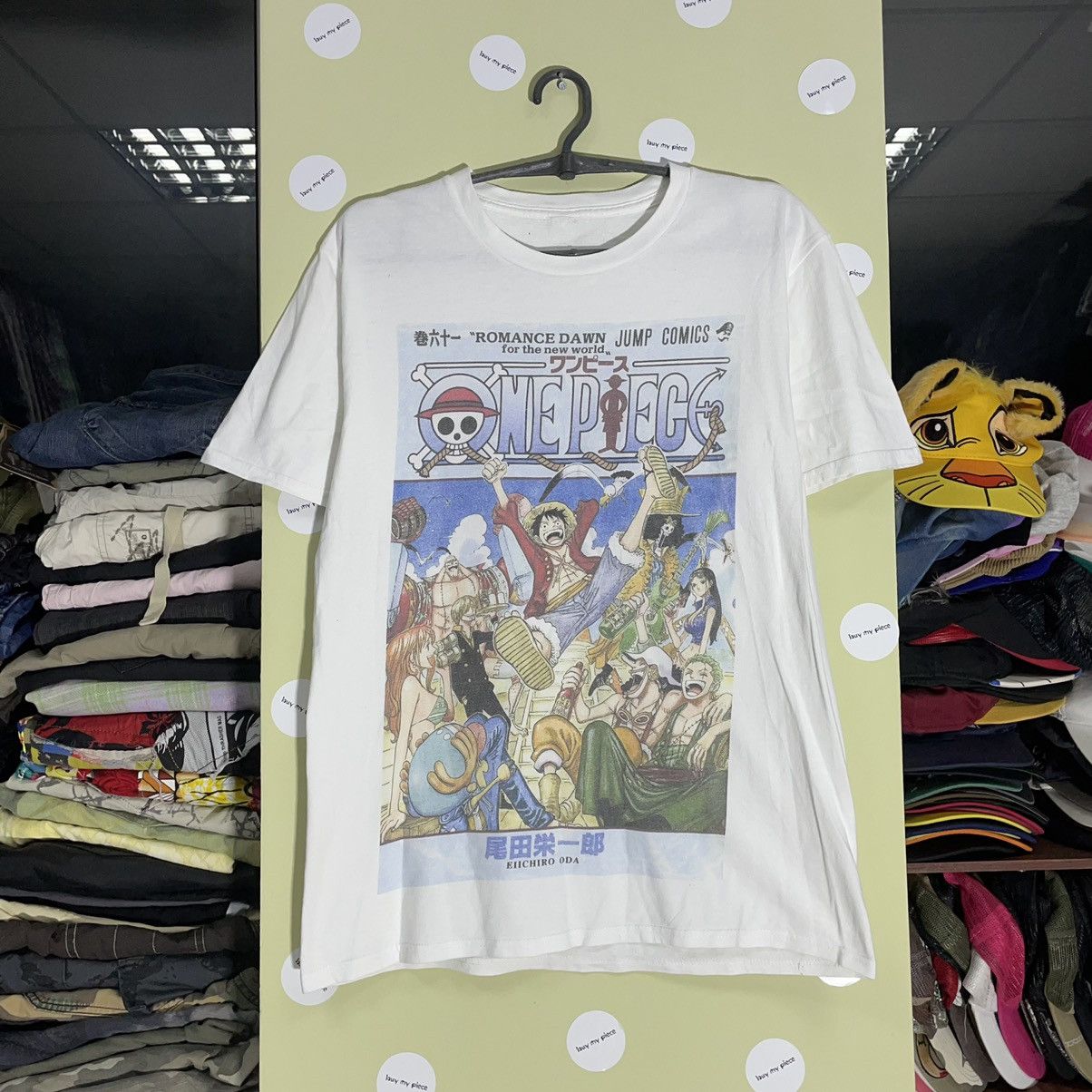 Vintage Vintage Y2K One Piece Graphic Tee Anime Streetwear Slim S Size US S / EU 44-46 / 1 - 1 Thumbnail