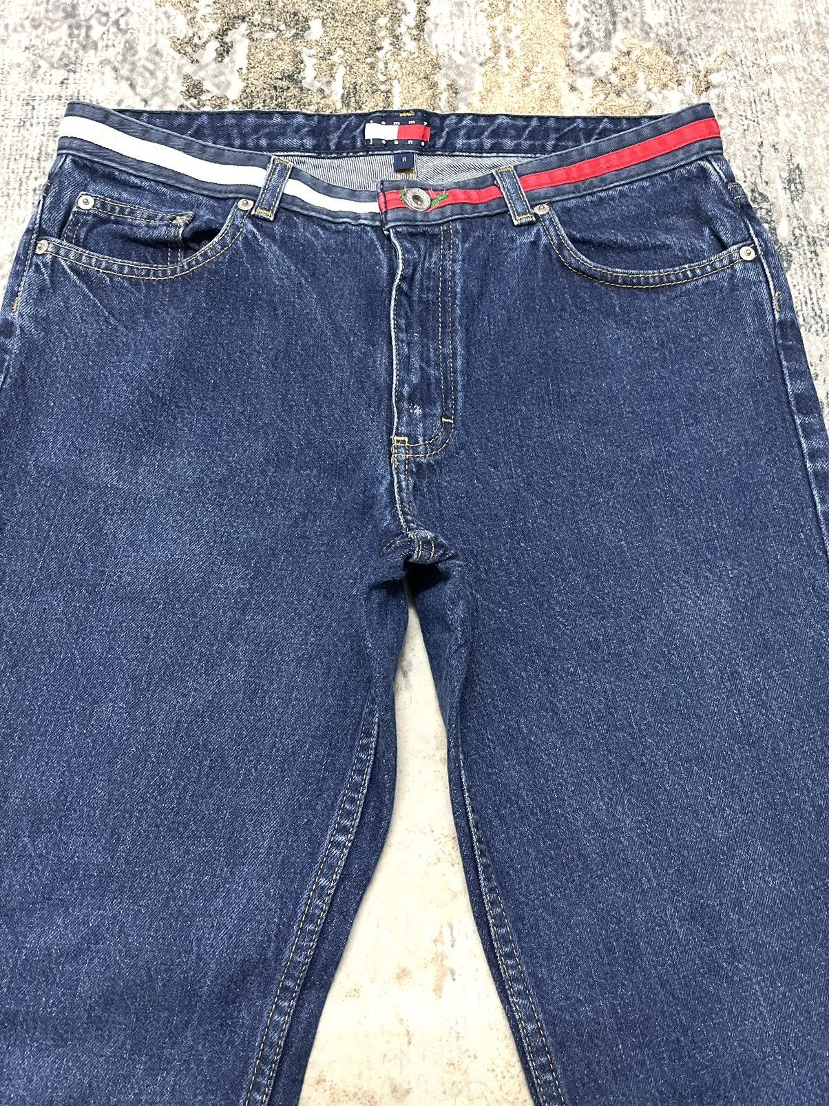 If Six Was Nine × Tommy Jeans Tommy Jeans Flag Boot Cut Blue Jeans Size US 31 - 2 Thumbnail