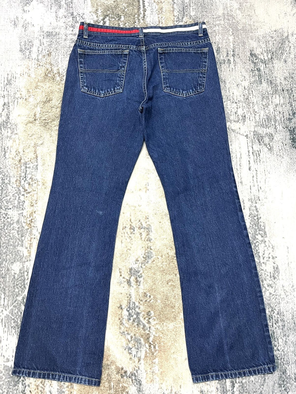 If Six Was Nine × Tommy Jeans Tommy Jeans Flag Boot Cut Blue Jeans Size US 31 - 4 Thumbnail