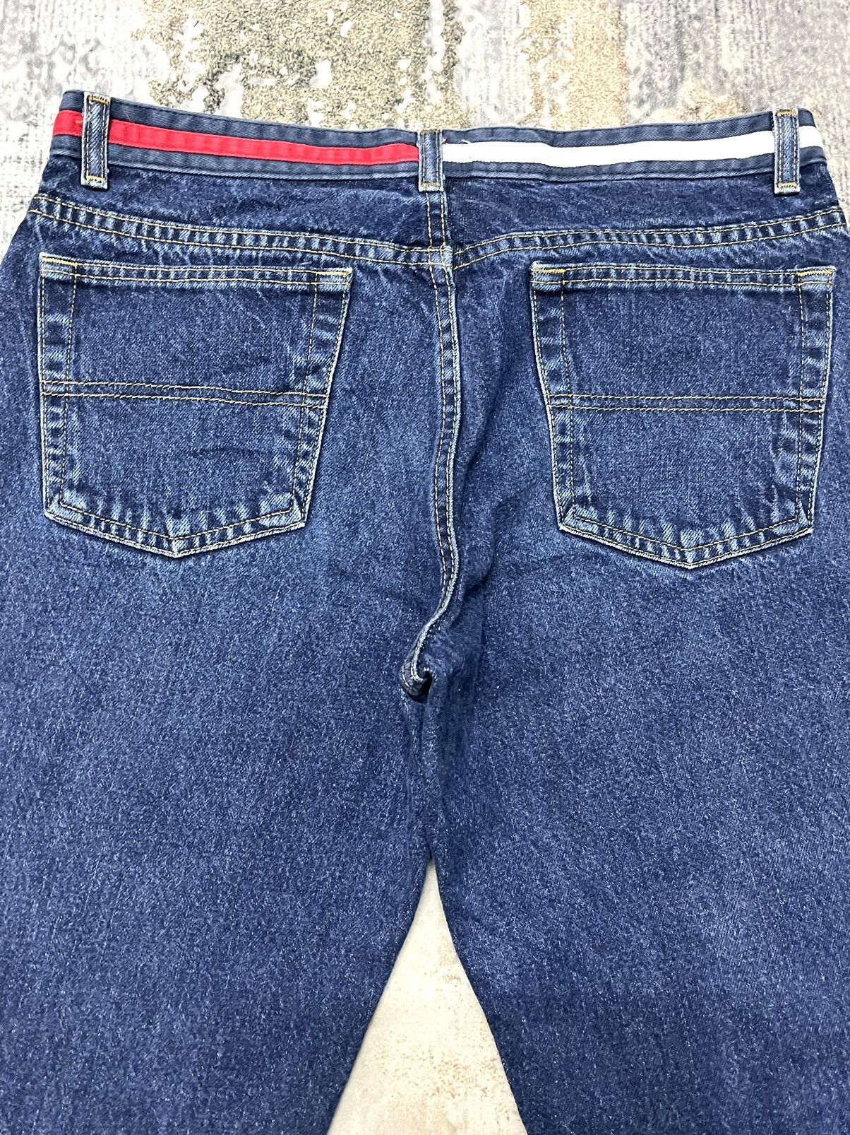 If Six Was Nine × Tommy Jeans Tommy Jeans Flag Boot Cut Blue Jeans Size US 31 - 7 Thumbnail