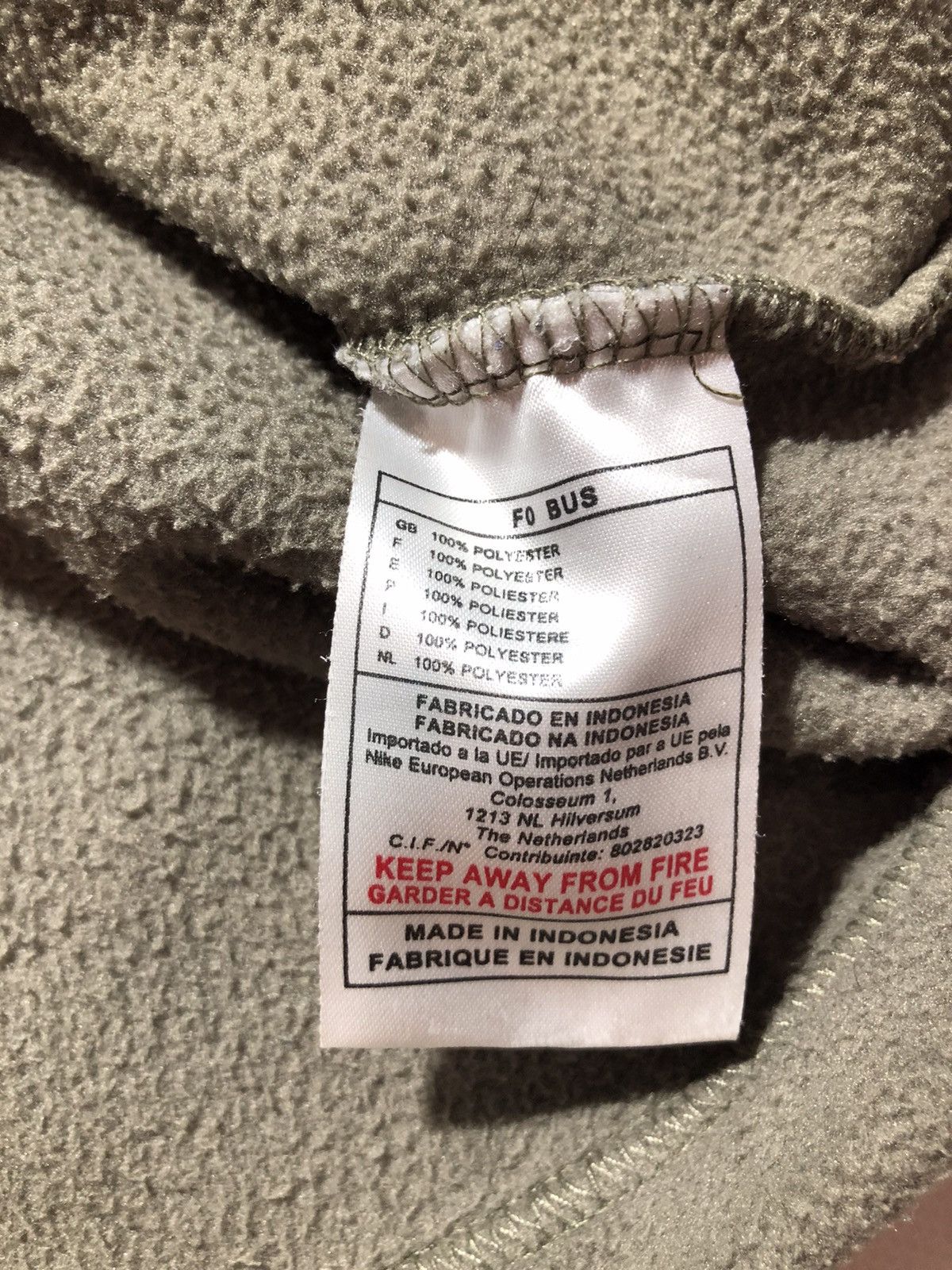 Nike Nike Vintage Fleece Size US XL / EU 56 / 4 - 12 Thumbnail