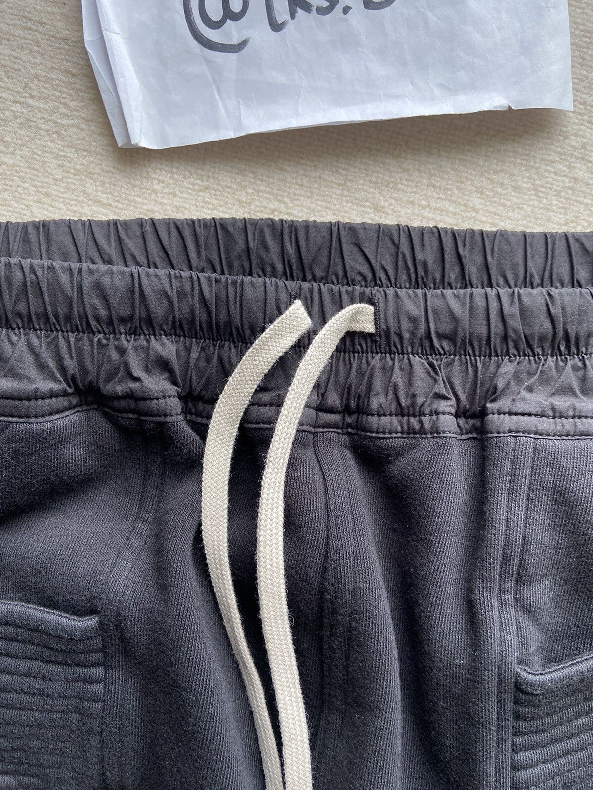 Rick Owens NEW | DRKSHDW FW22 STROBE FELPA CREATCH CARGO JOGGER COTTON Size US 32 / EU 48 - 4 Thumbnail