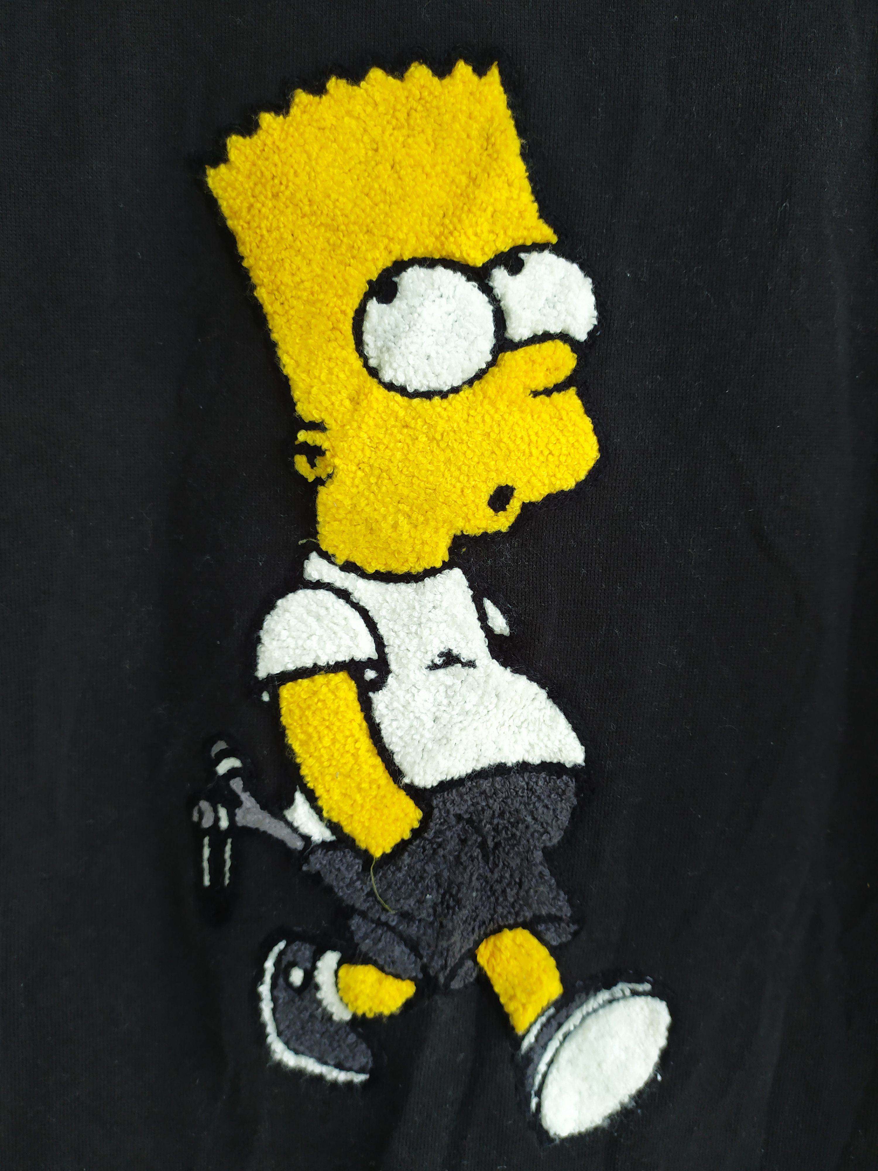 The Simpsons × Vintage Vintage Bart Simpson Sweatshirt Size US S / EU 44-46 / 1 - 3 Thumbnail