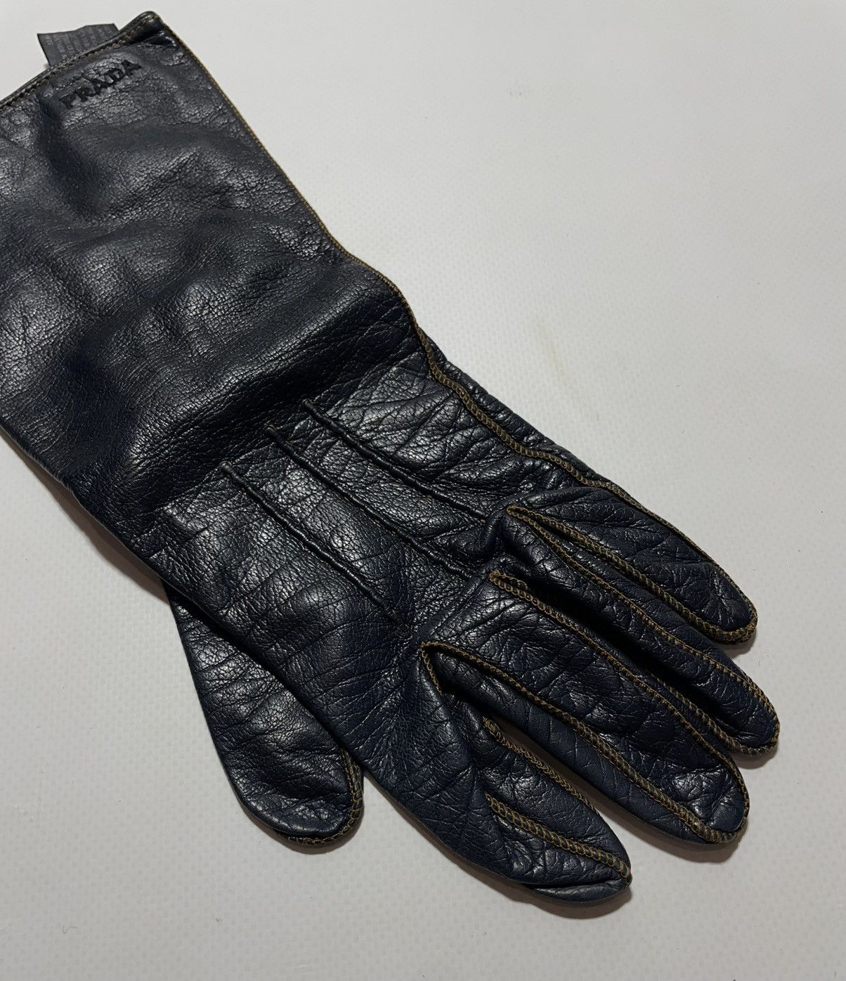 Prada Prada Women’s Leather Gloves Size ONE SIZE - 5 Thumbnail