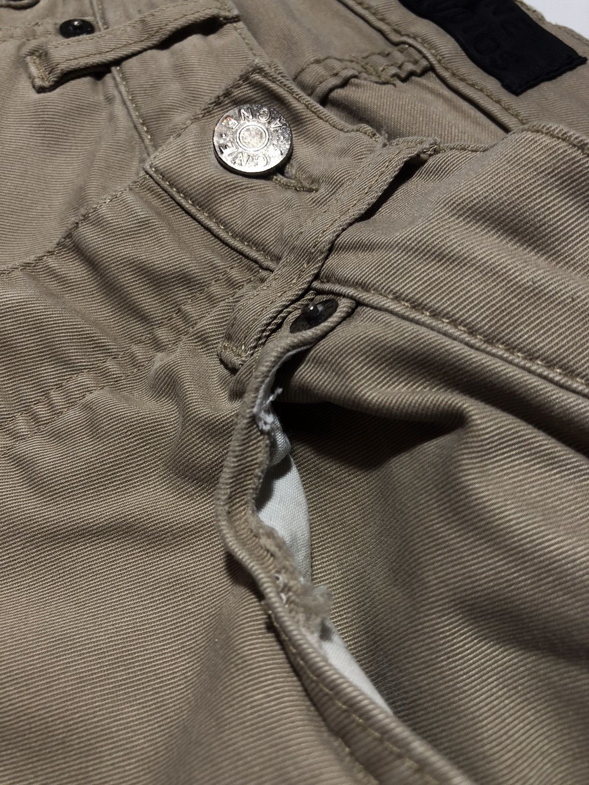 Acne Studios Acne Studios Roc Ups Beige Chino Pants Size US 31 - 8 Thumbnail
