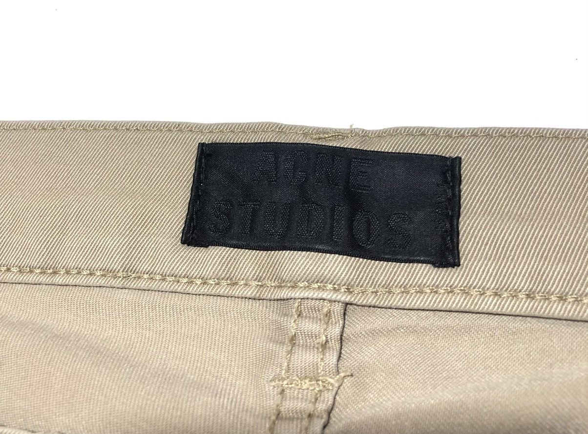 Acne Studios Acne Studios Roc Ups Beige Chino Pants Size US 31 - 13 Thumbnail