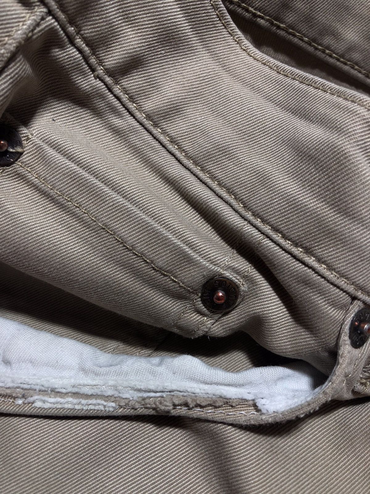 Acne Studios Acne Studios Roc Ups Beige Chino Pants Size US 31 - 10 Thumbnail
