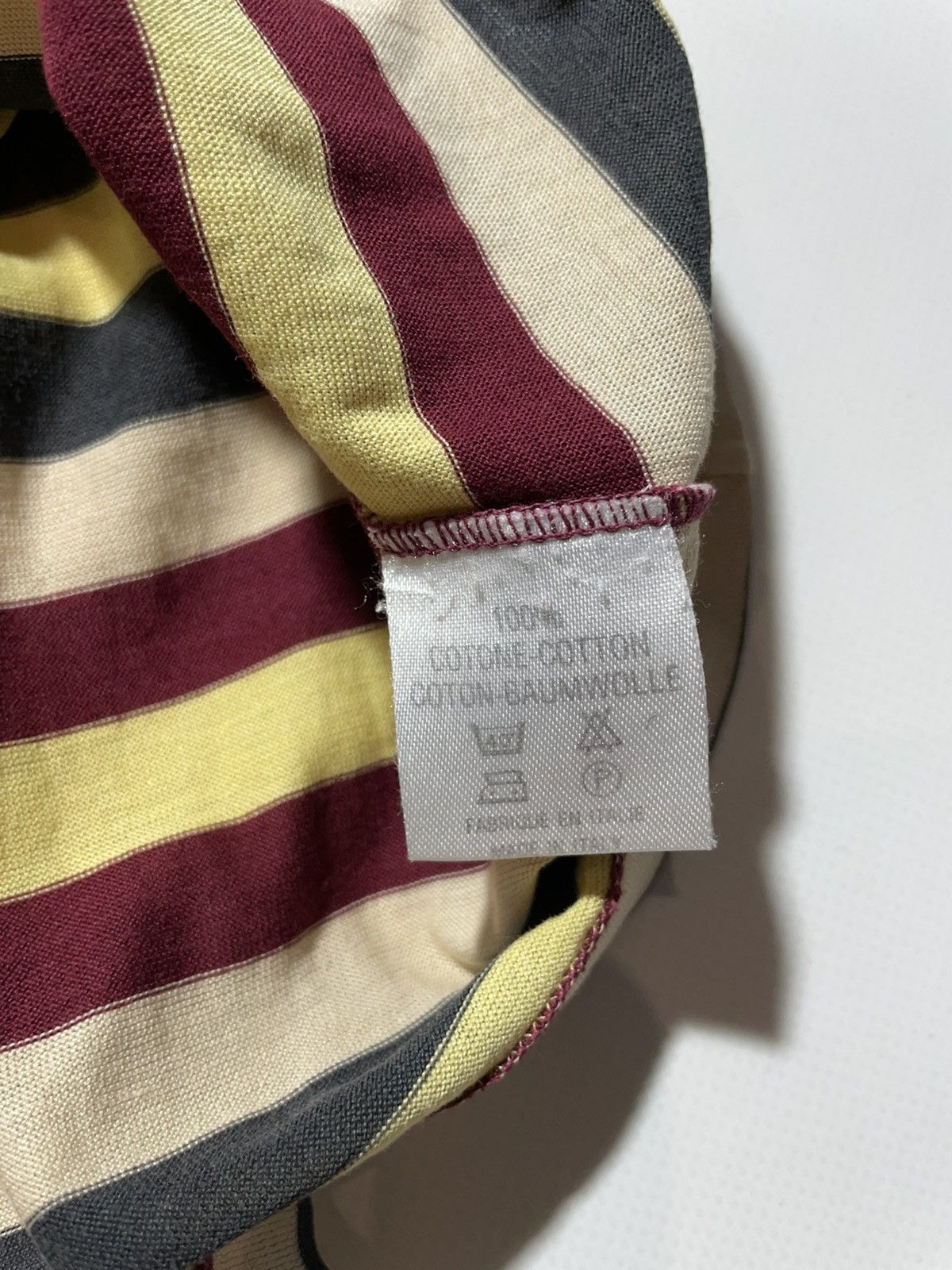 Givenchy Givenchy Gentleman Vintage Stripped Polo Shirt Size US M / EU 48-50 / 2 - 7 Thumbnail