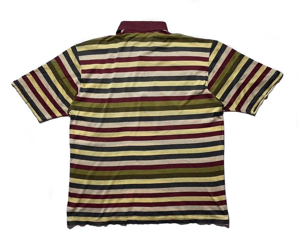 Givenchy Givenchy Gentleman Vintage Stripped Polo Shirt Size US M / EU 48-50 / 2 - 2 Thumbnail