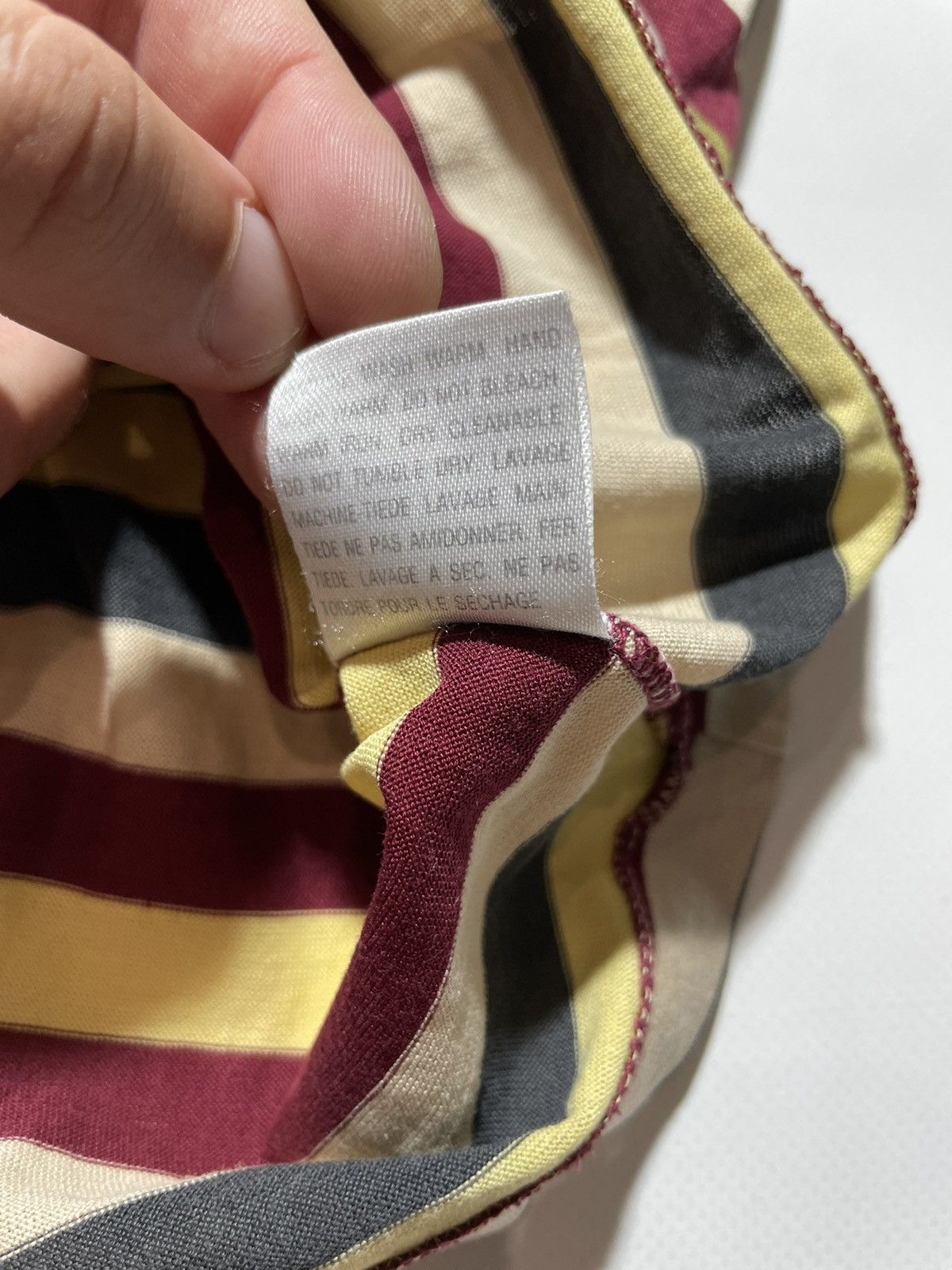 Givenchy Givenchy Gentleman Vintage Stripped Polo Shirt Size US M / EU 48-50 / 2 - 8 Thumbnail