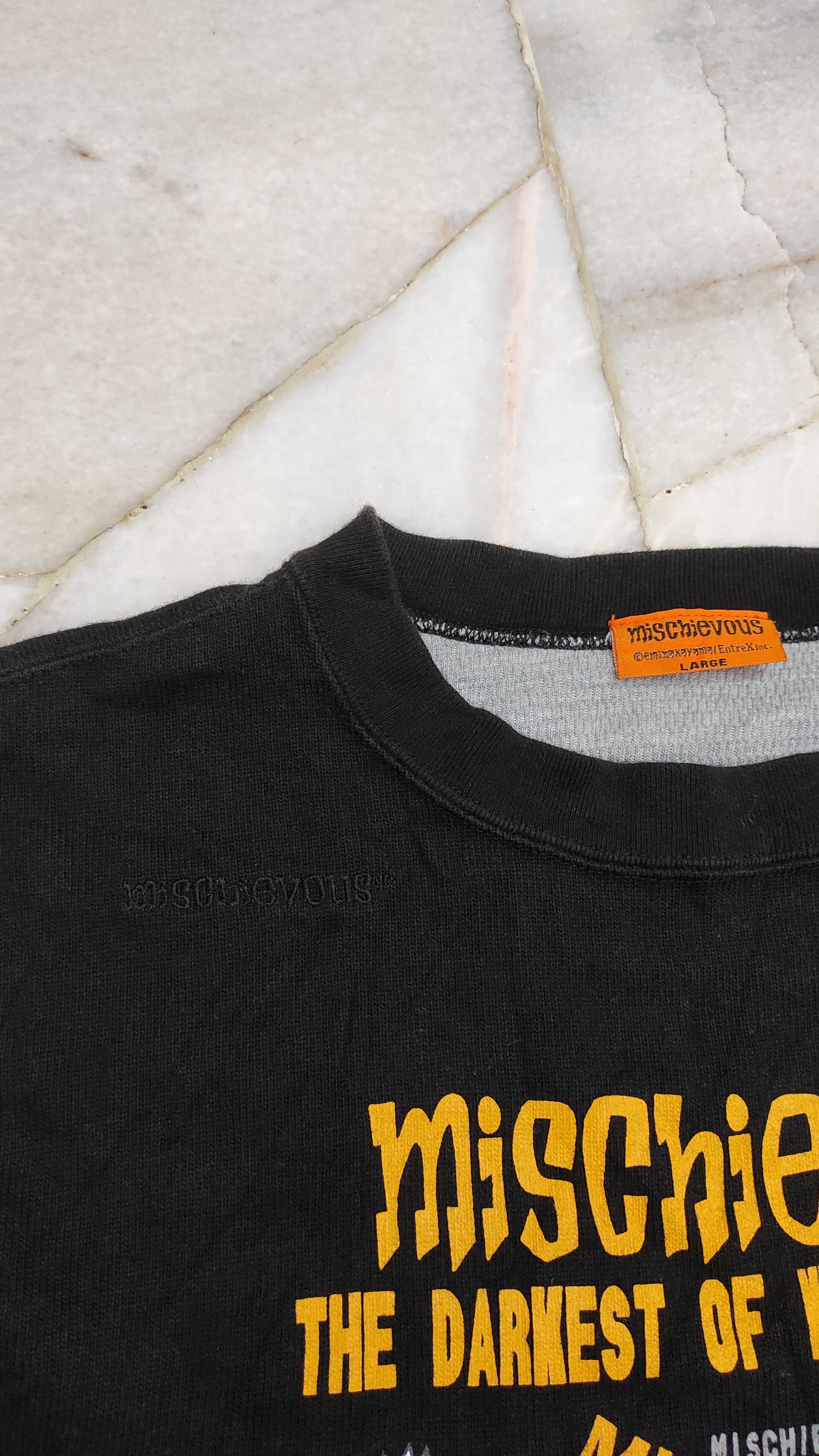 Japanese Brand Mischievous Emi Nakayama sleeveless vest crew neck sweats Size US L / EU 52-54 / 3 - 7 Thumbnail