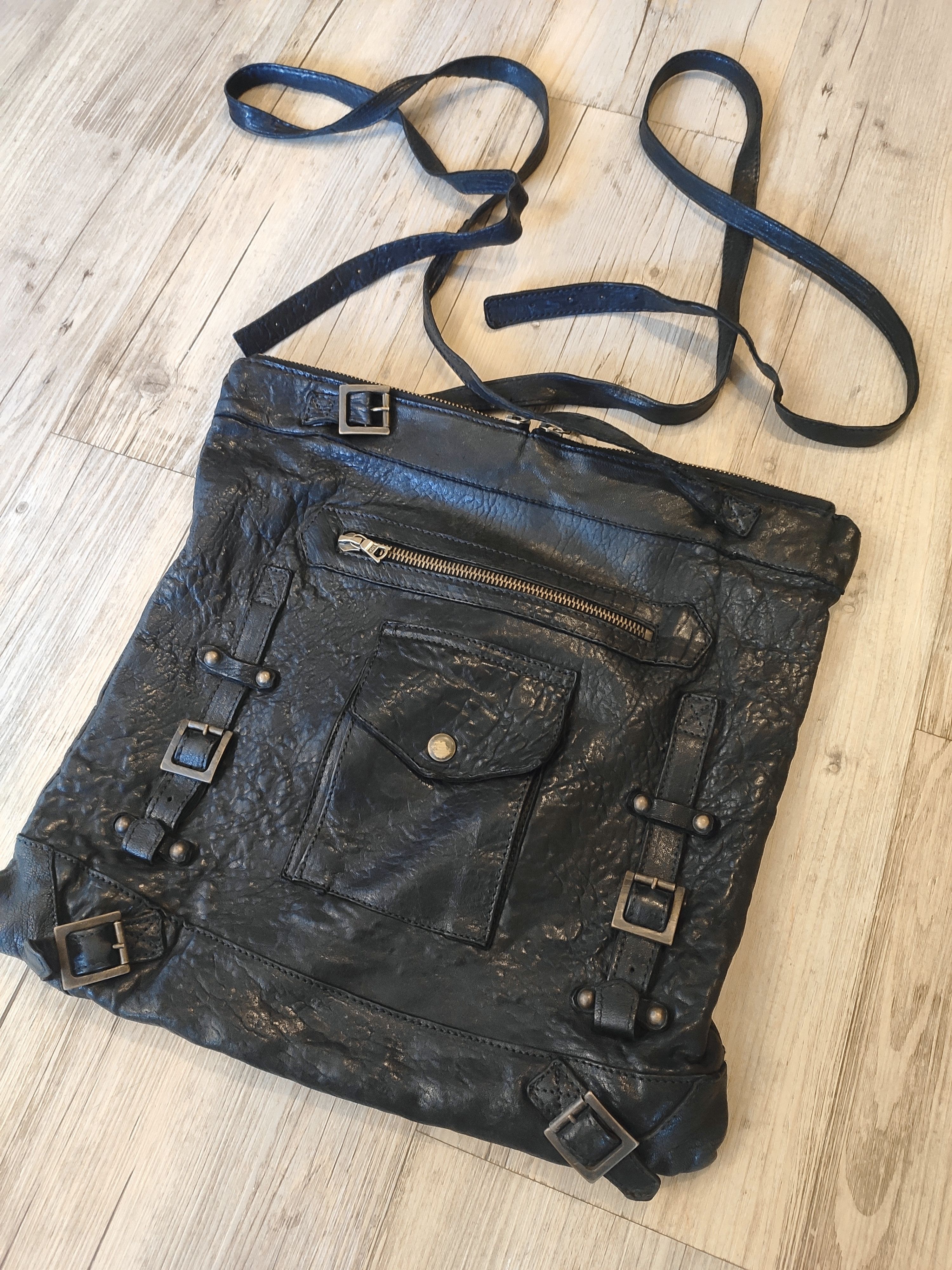 Other Leather bag.Like Veronique Branquinho or Guidi Size ONE SIZE - 2 Thumbnail