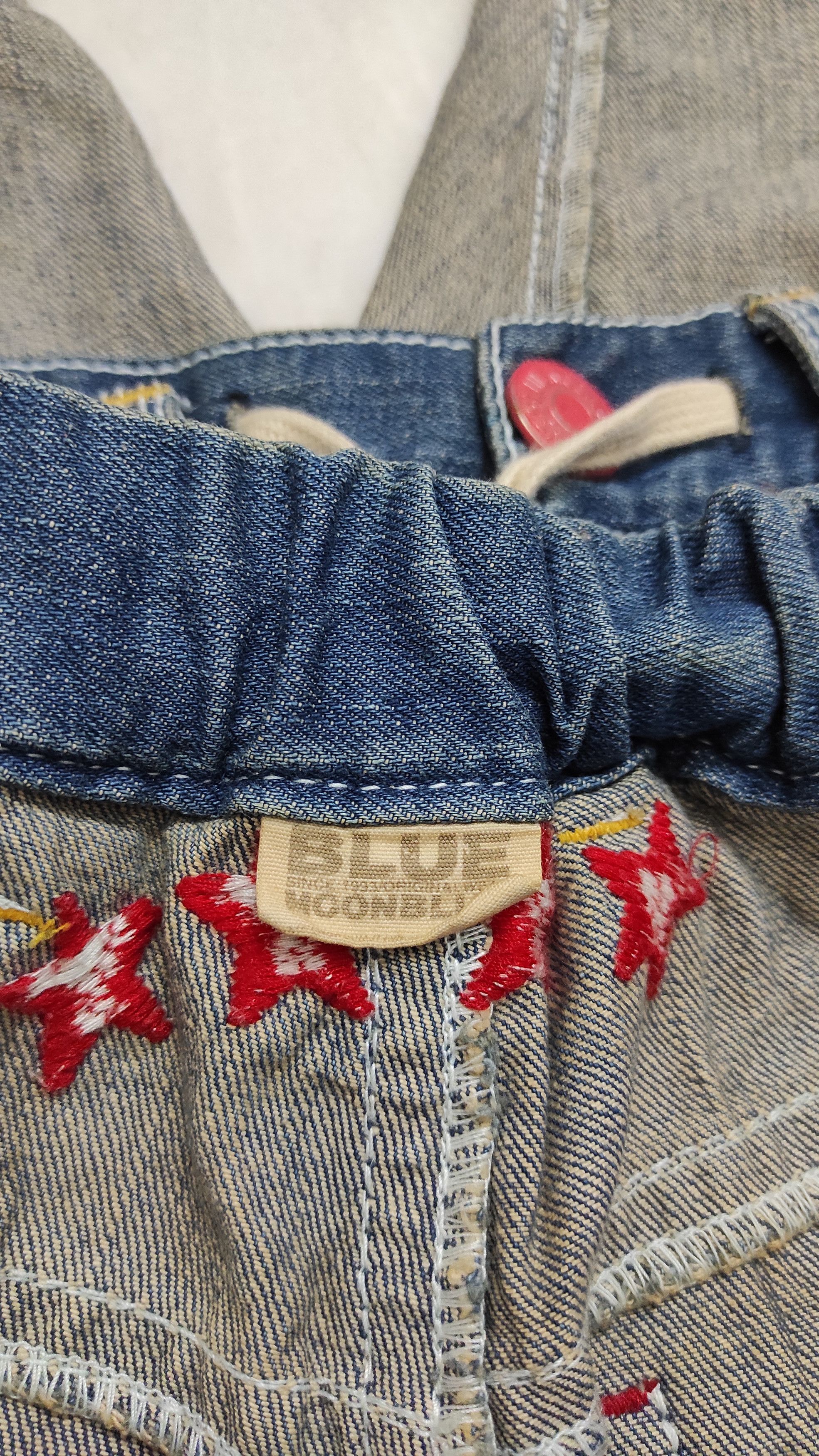 Japanese Brand Archive BLUE MOON Script jogger cropped style denim Size 27" / US 4 / IT 40 - 10 Thumbnail