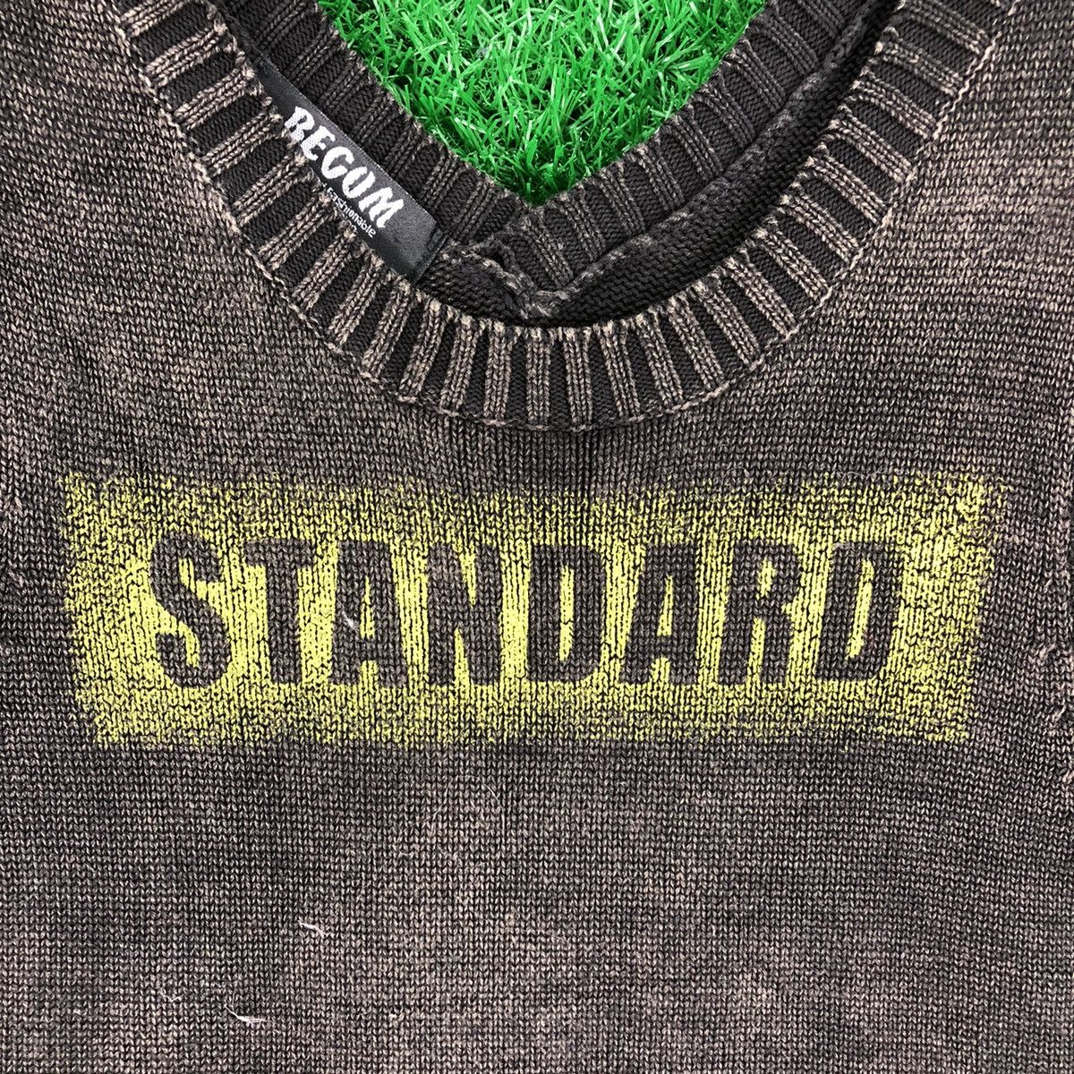 Japanese Brand Vintage Becom Weed Seasoon Knit Vest Size L / US 10 / IT 46 - 3 Thumbnail