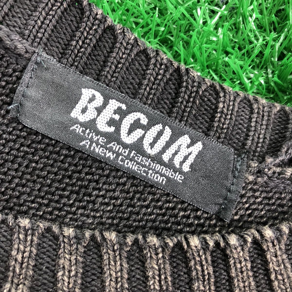 Japanese Brand Vintage Becom Weed Seasoon Knit Vest Size L / US 10 / IT 46 - 7 Thumbnail