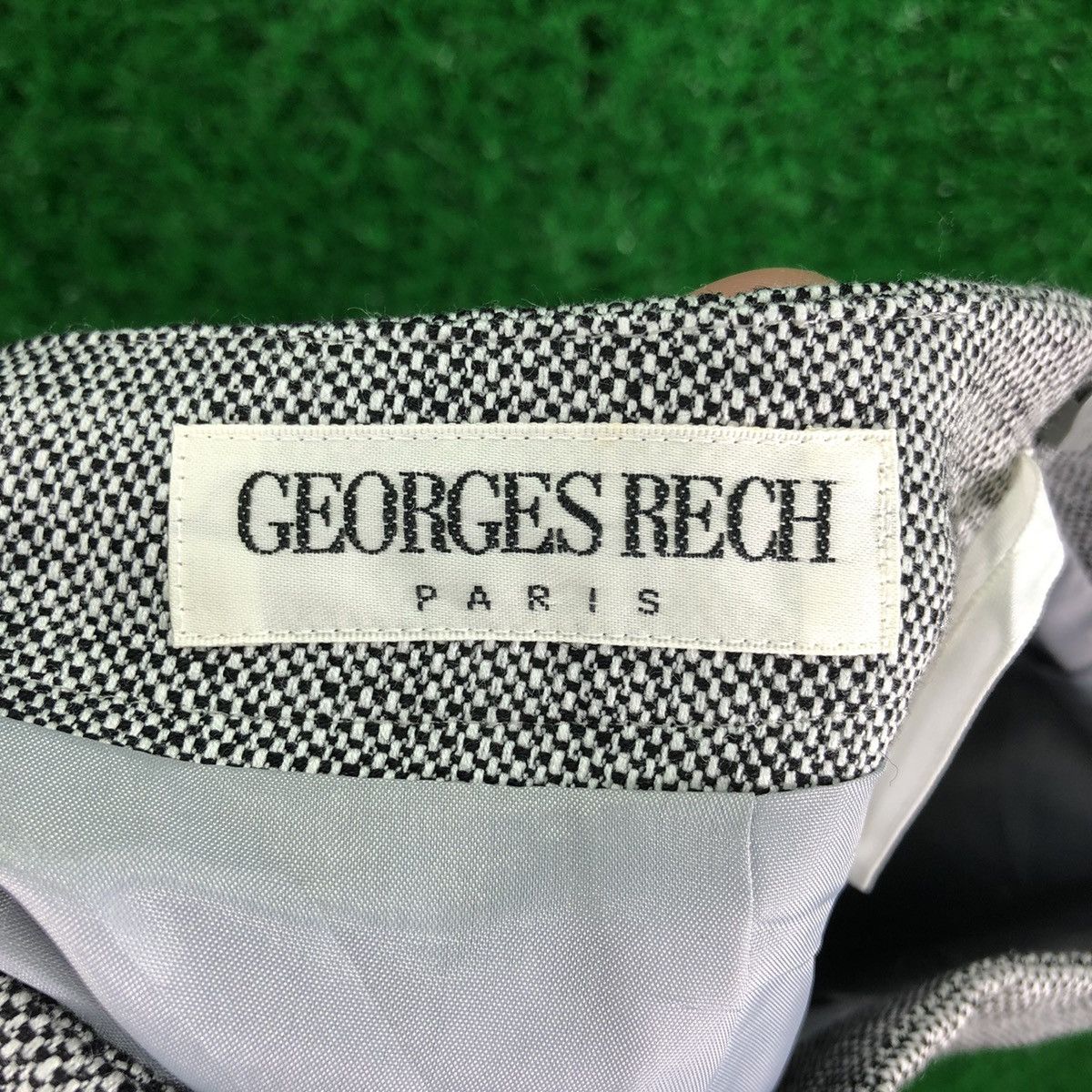 Designer × Vintage Vintage Georges Rech Paris Midi Skirt Size 24" / US 00 / IT 34 - 6 Thumbnail