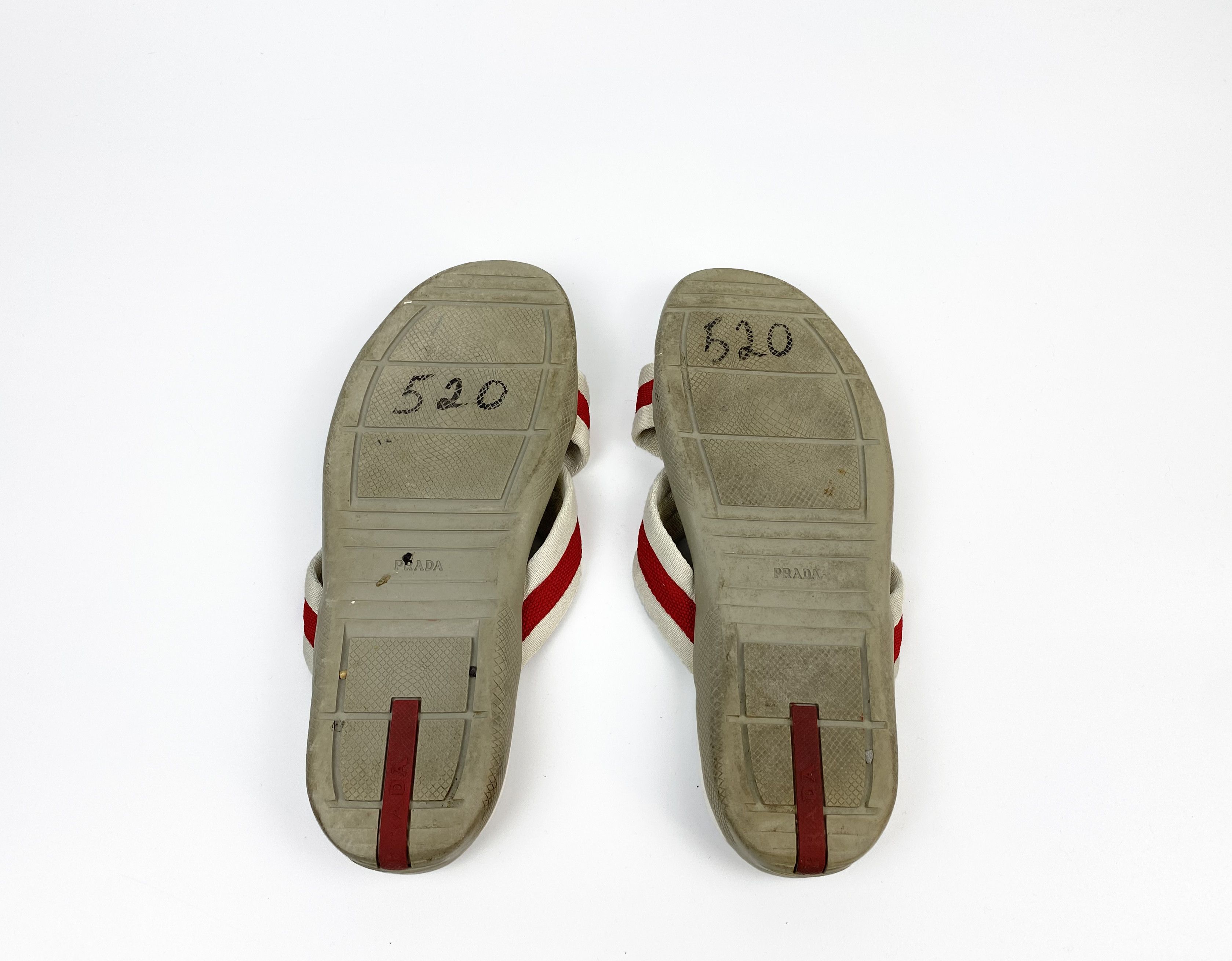 Prada Vintage PRADA Cross Strap Sandals Size IT 8 Size US 9 / EU 42 - 9 Thumbnail