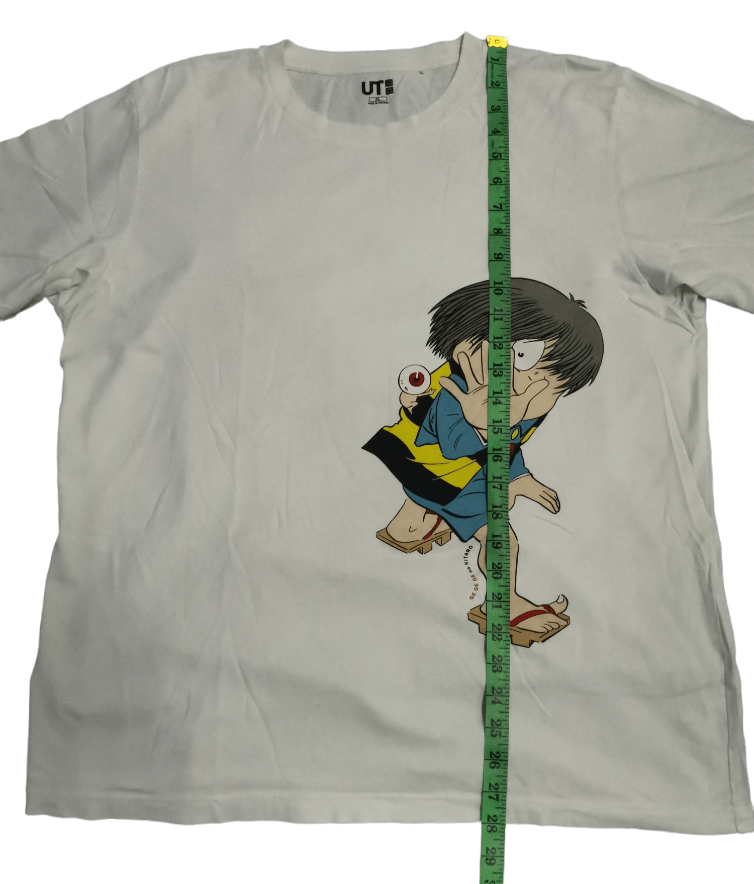 Anime Ge Ge Ge no Kitaro Japan Anime Tee Akira Evangelion Bleach Size US XL / EU 56 / 4 - 5 Thumbnail