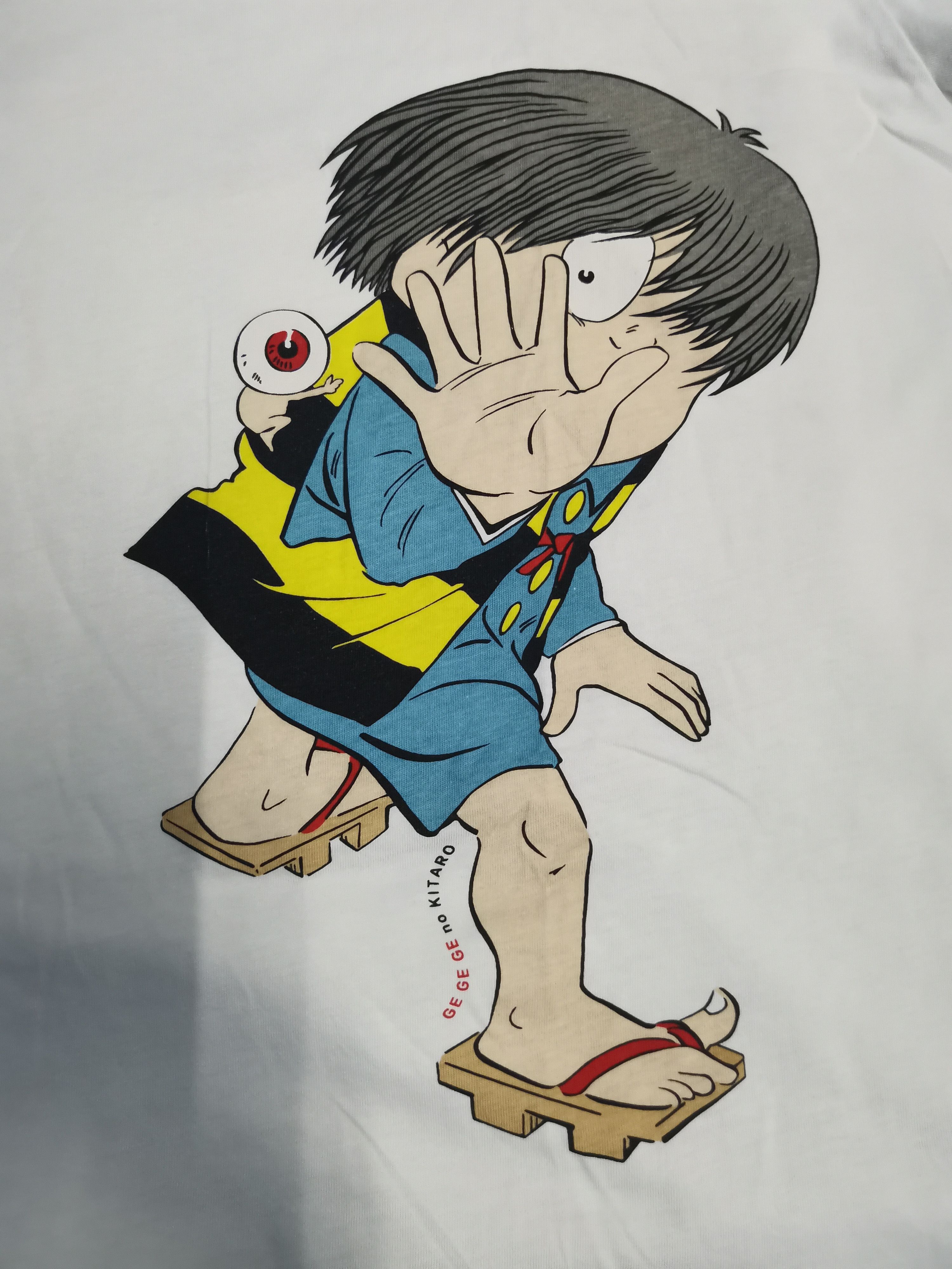 Anime Ge Ge Ge no Kitaro Japan Anime Tee Akira Evangelion Bleach Size US XL / EU 56 / 4 - 1 Thumbnail