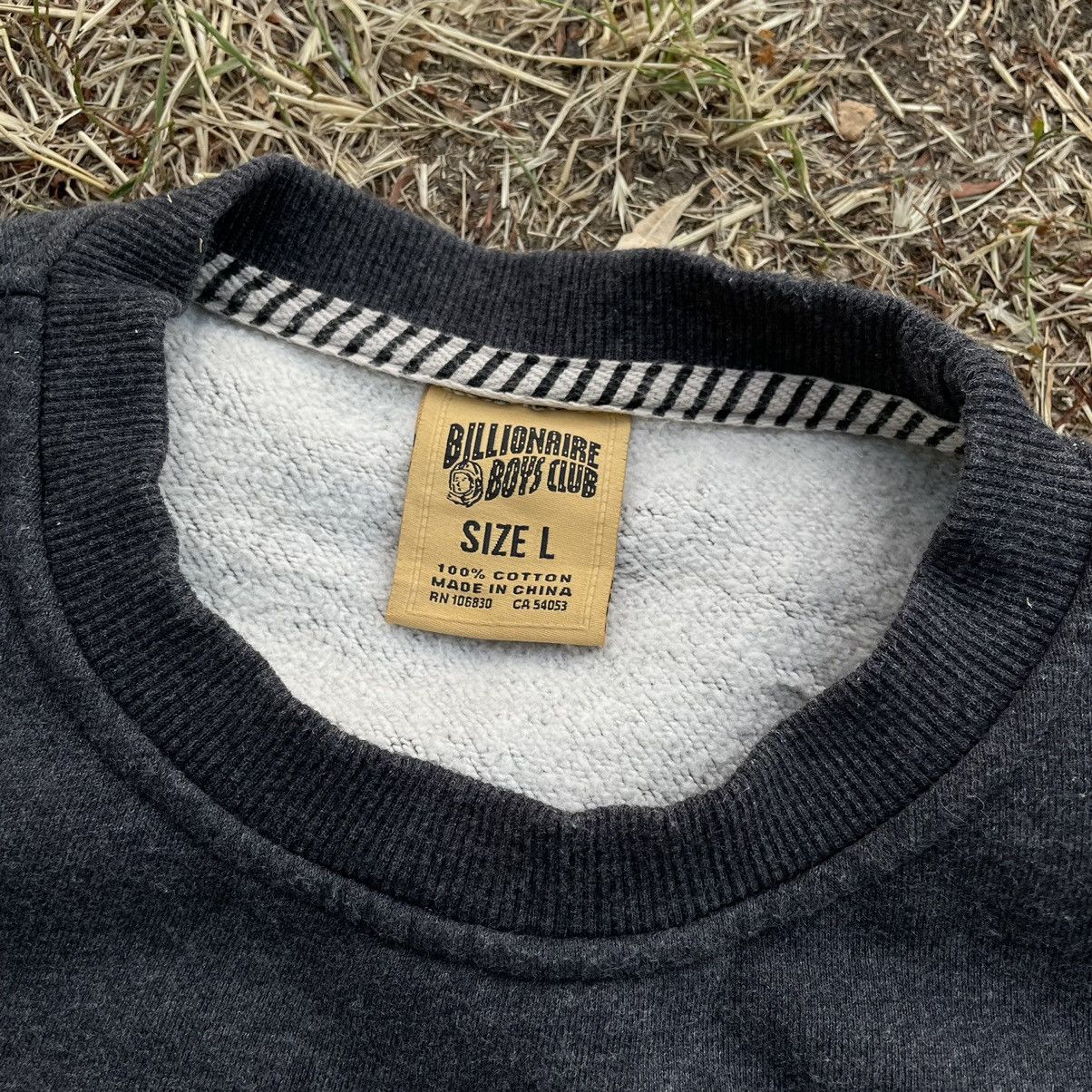 Vintage Vintage 90s Billionaire Boys Club Logo Crewneck Black Rave M Size US M / EU 48-50 / 2 - 5 Thumbnail