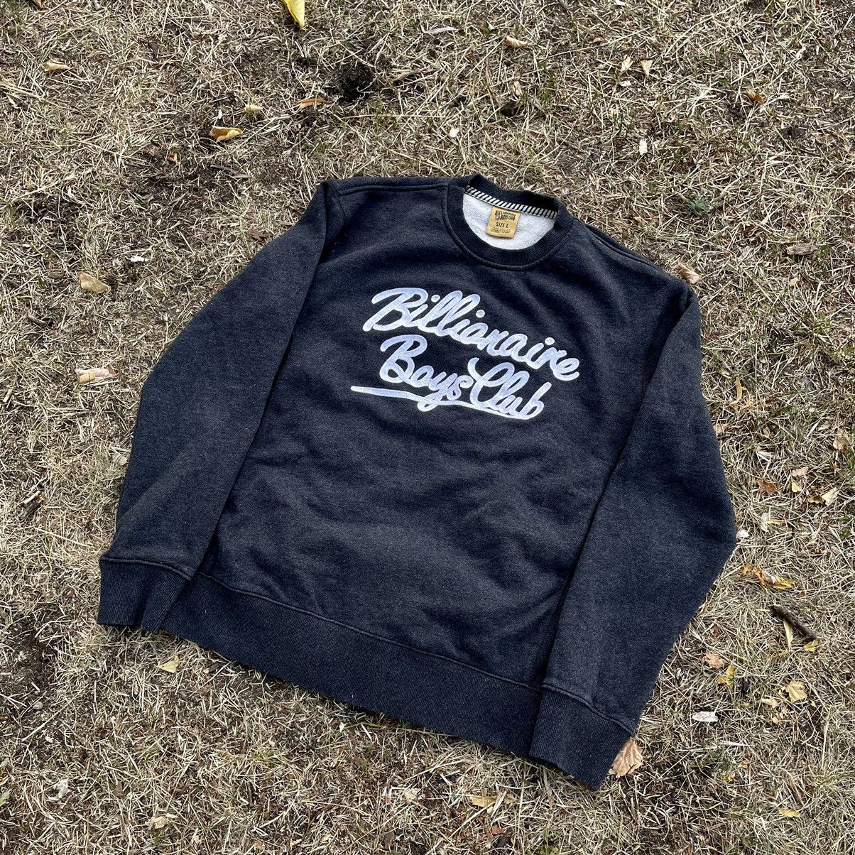 Vintage Vintage 90s Billionaire Boys Club Logo Crewneck Black Rave M Size US M / EU 48-50 / 2 - 6 Thumbnail
