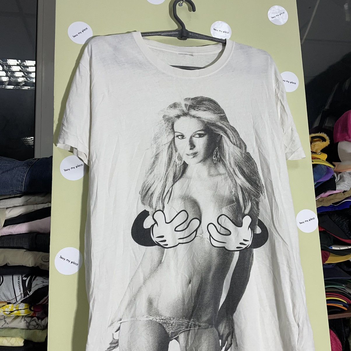 Vintage Vintage Y2K Sun Faded Graphic Tee Oversized Cream Swag M Size US M / EU 48-50 / 2 - 2 Thumbnail