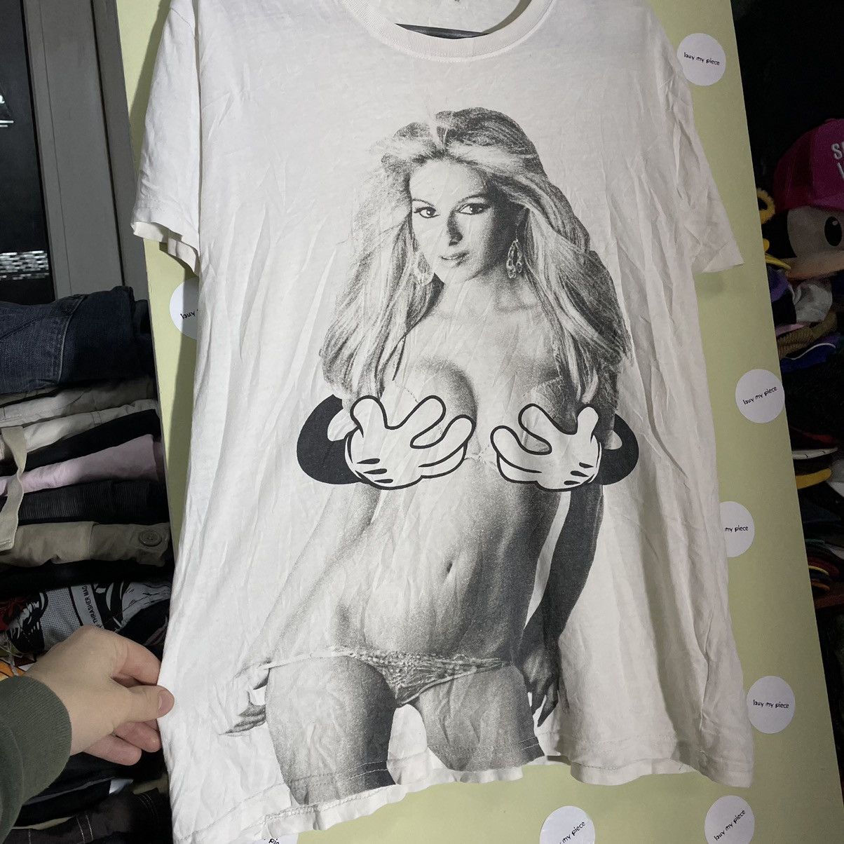 Vintage Vintage Y2K Sun Faded Graphic Tee Oversized Cream Swag M Size US M / EU 48-50 / 2 - 6 Thumbnail