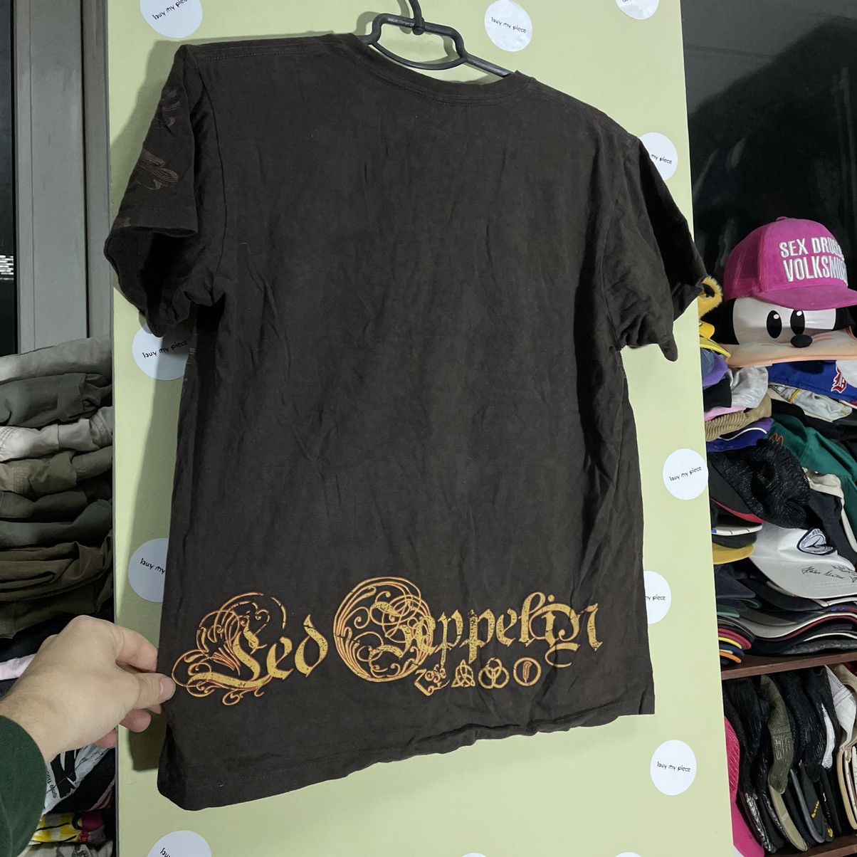 Vintage Vintage Y2K Led Zeppelin Sun Faded Graphic Tee Grunge Slim M Size US M / EU 48-50 / 2 - 6 Thumbnail