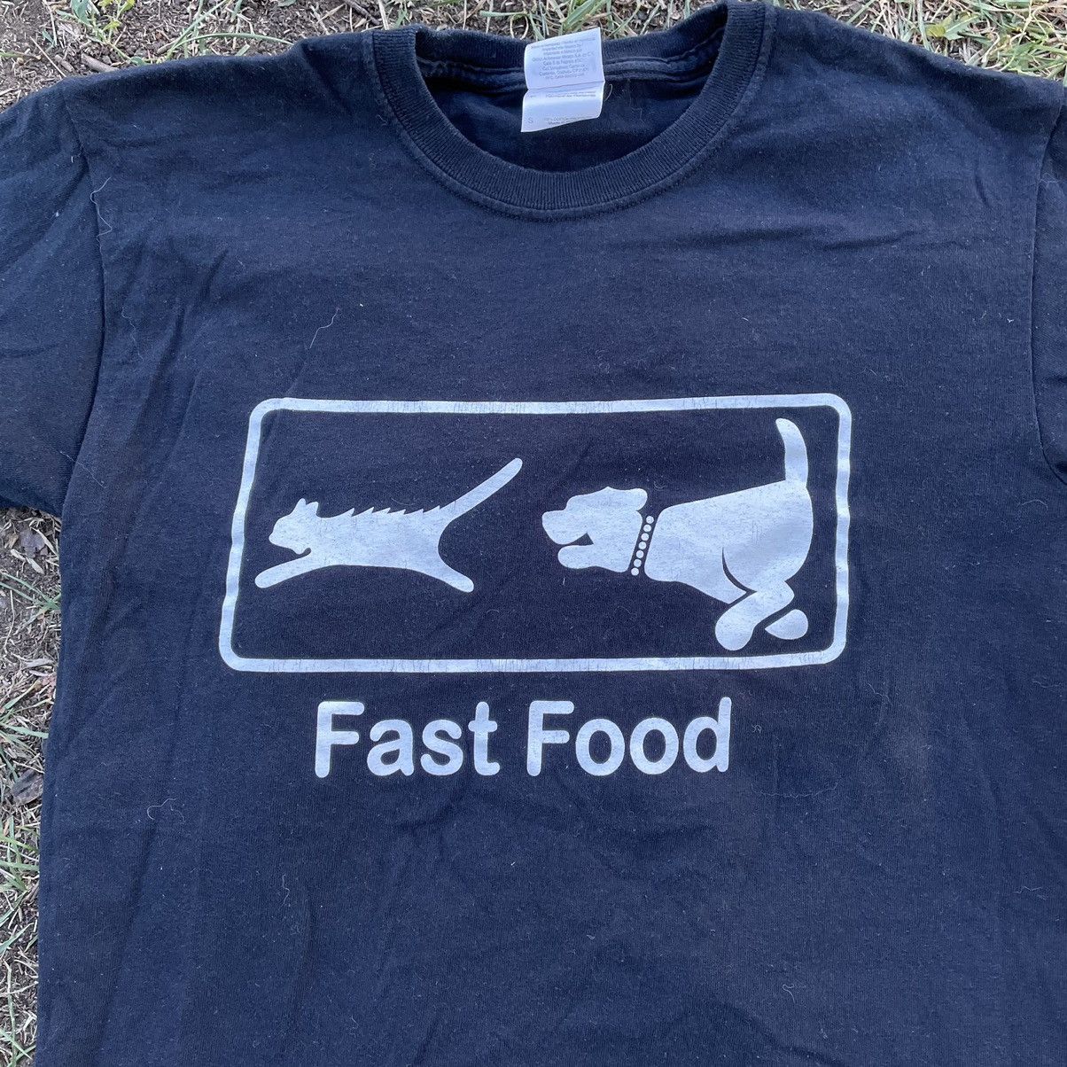 Vintage Vintage 90s Graphic Tee Fast Food Humor Skate Streetwear M Size US M / EU 48-50 / 2 - 4 Thumbnail
