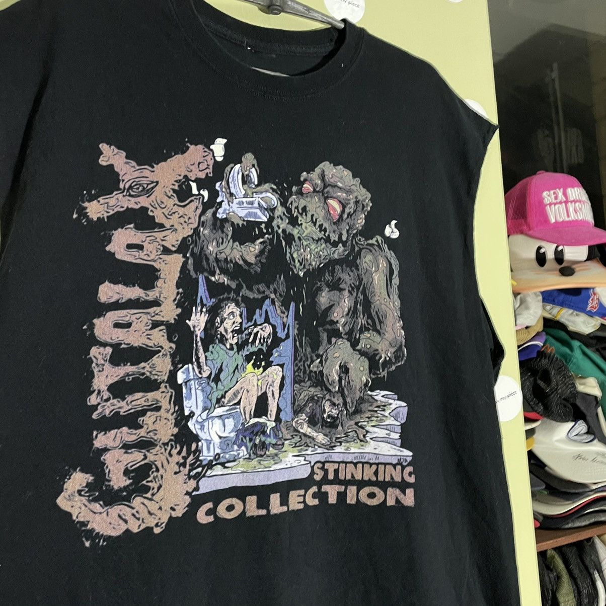 Vintage Vintage Y2K Horror Graphic Tee Sun Faded Grunge Skulls L Size US L / EU 52-54 / 3 - 2 Thumbnail