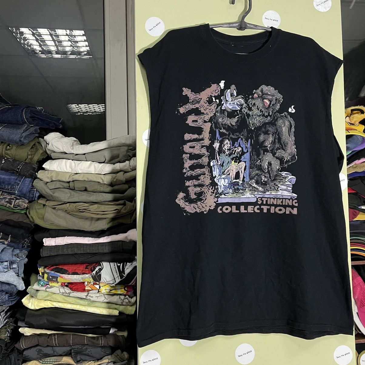 Vintage Vintage Y2K Horror Graphic Tee Sun Faded Grunge Skulls L Size US L / EU 52-54 / 3 - 4 Thumbnail