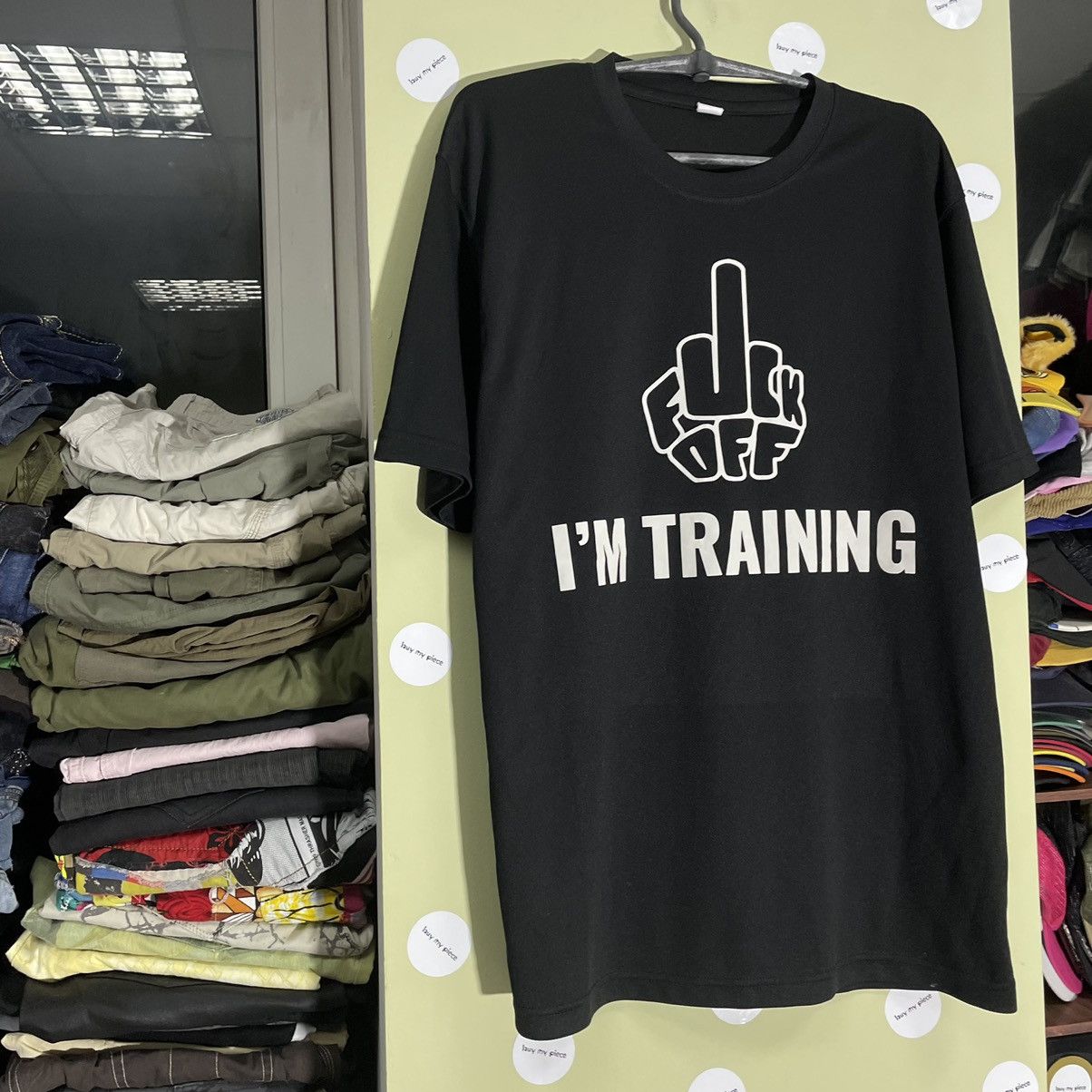 Vintage Vintage 90s ADULT Off Tee Fuck Middle Finger XL Size US XL / EU 56 / 4 - 2 Thumbnail