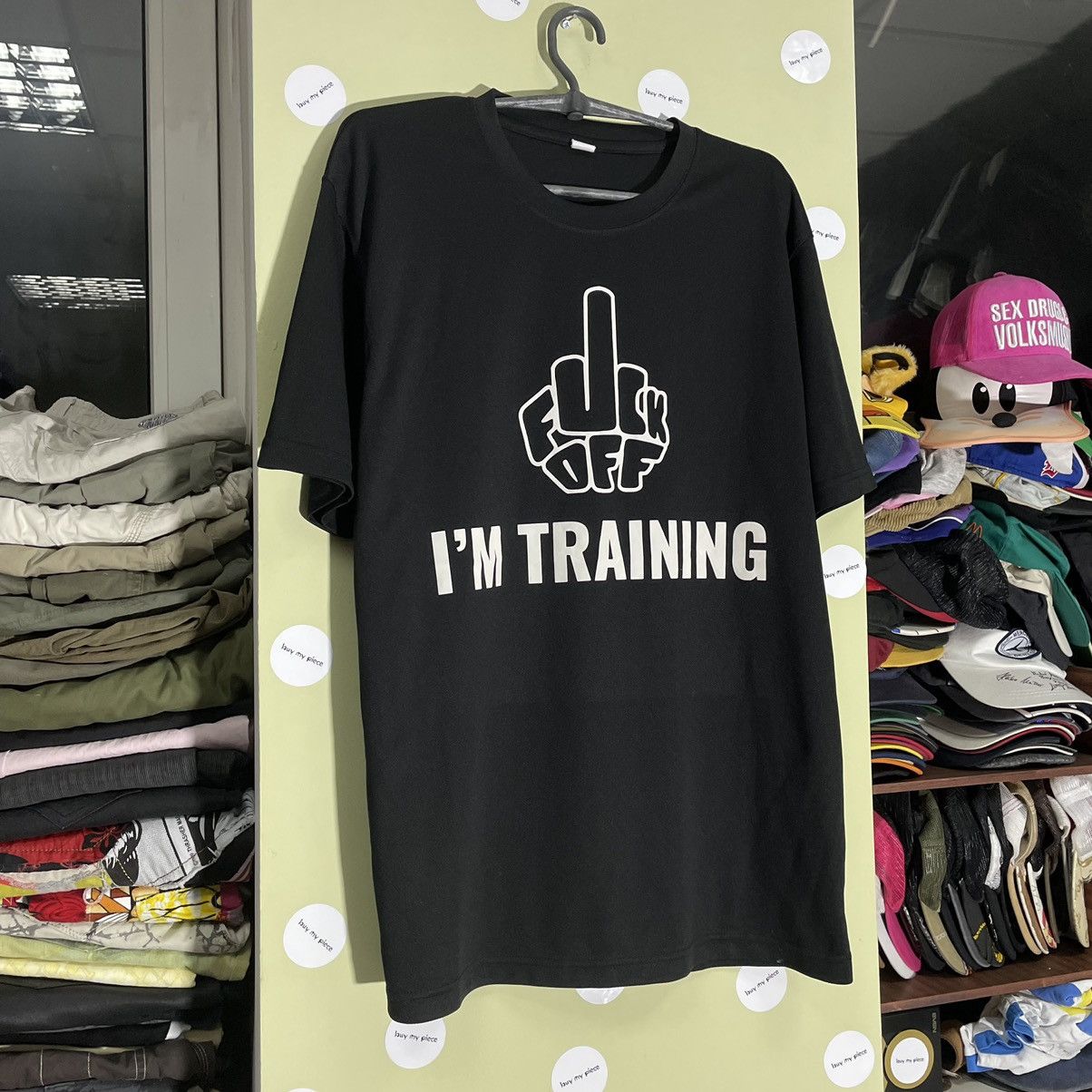 Vintage Vintage 90s ADULT Off Tee Fuck Middle Finger XL Size US XL / EU 56 / 4 - 3 Thumbnail