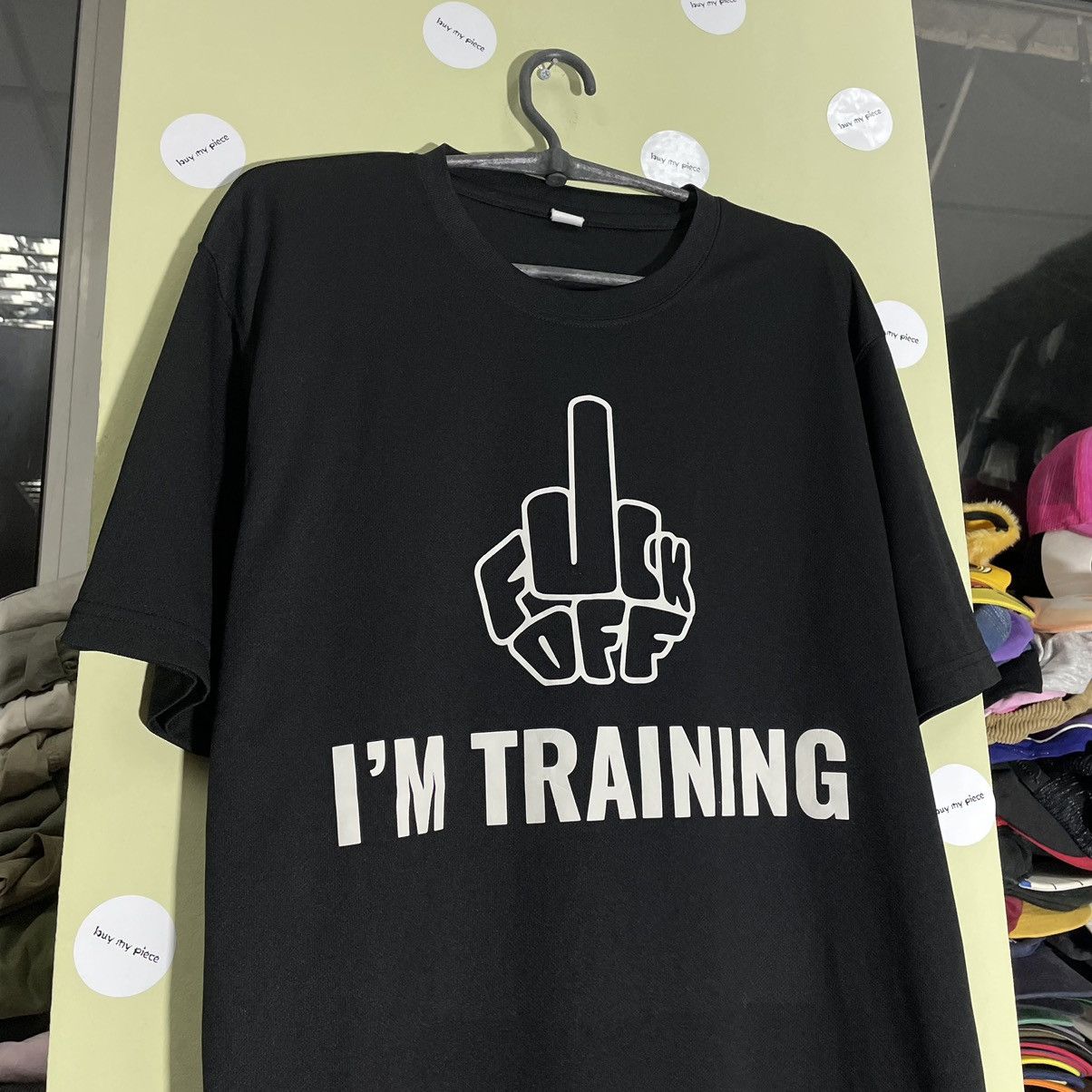 Vintage Vintage 90s ADULT Off Tee Fuck Middle Finger XL Size US XL / EU 56 / 4 - 4 Thumbnail