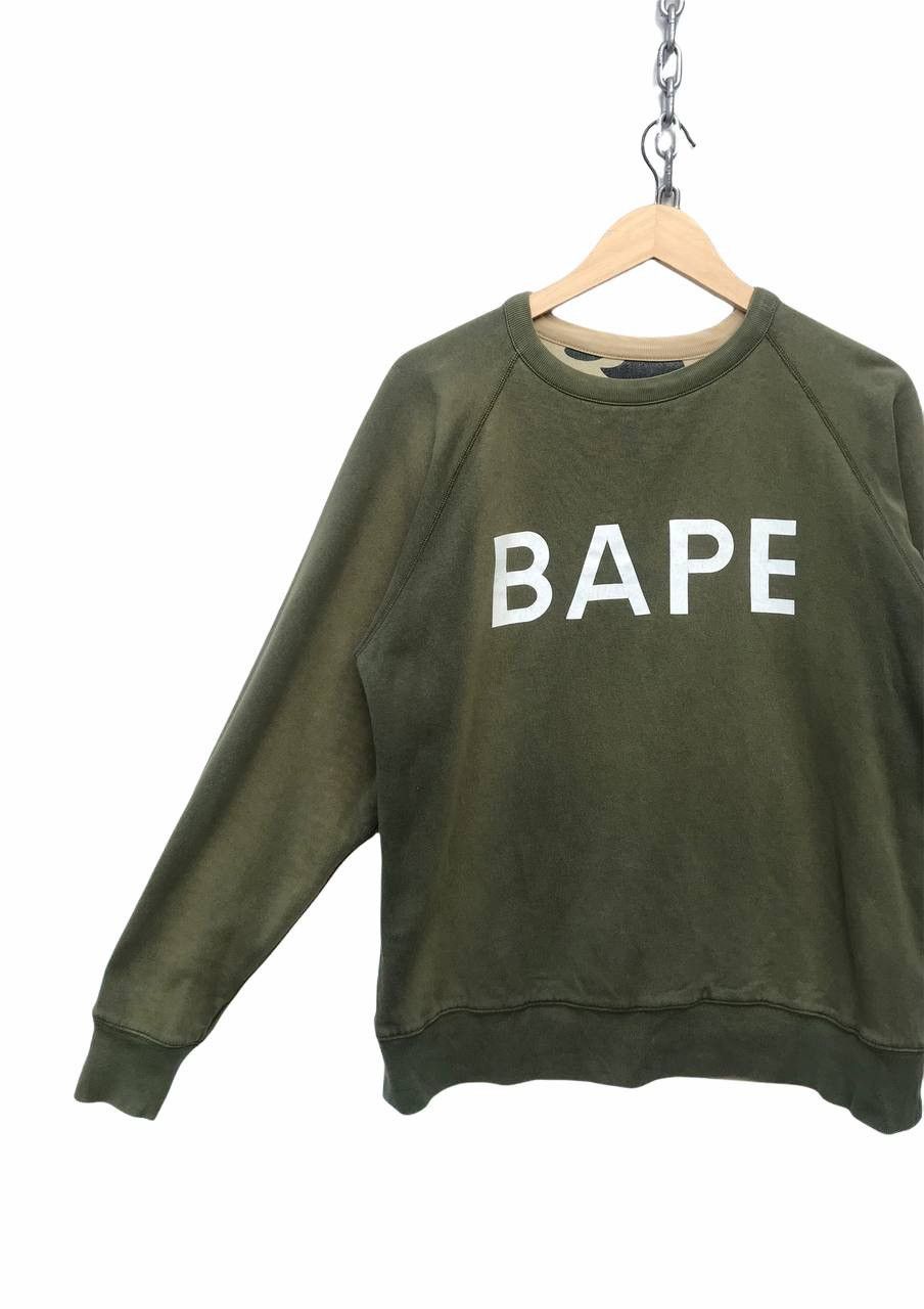 Bape Bape Camo Reversible Crewneck Size US M / EU 48-50 / 2 - 7 Thumbnail