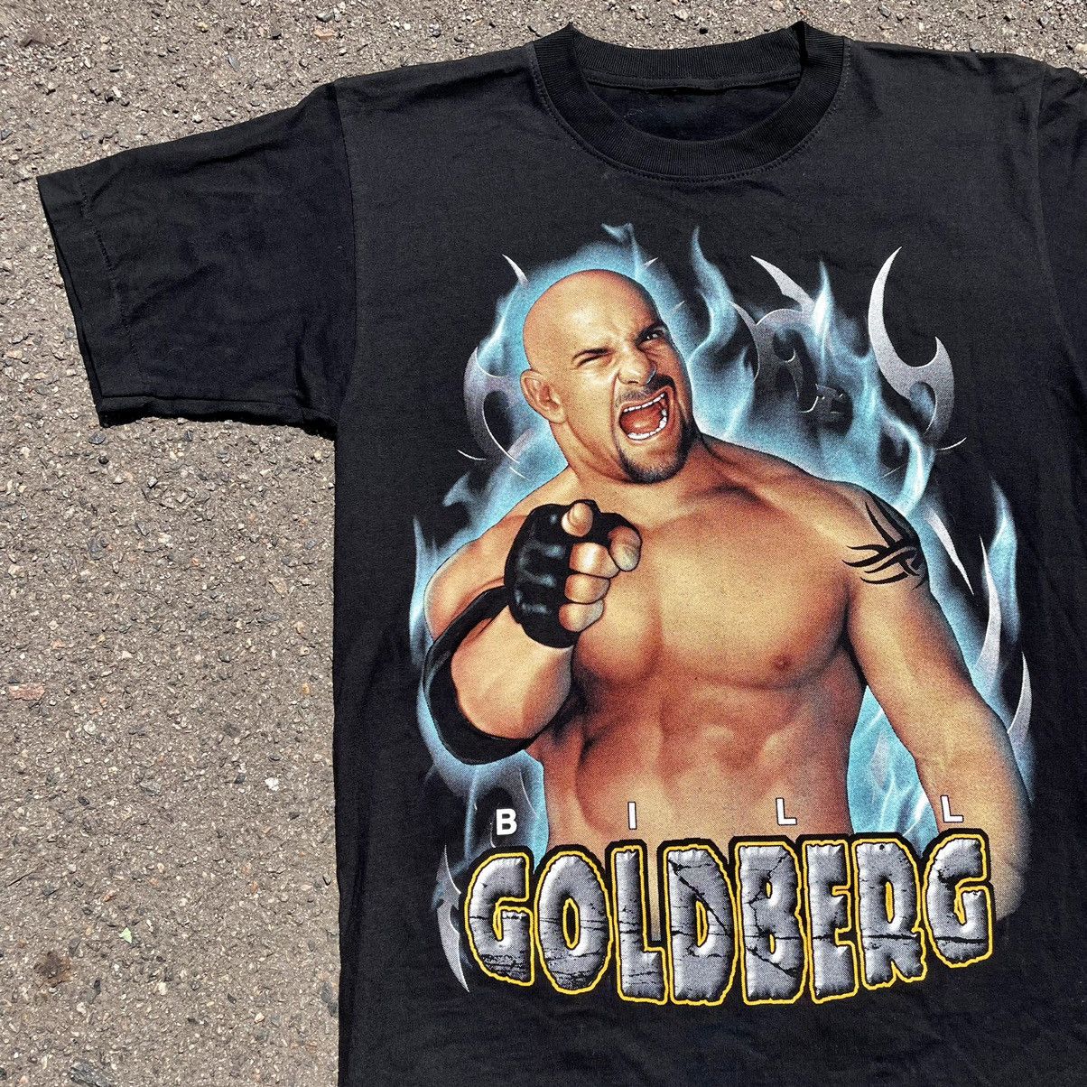 Vintage Vintage Y2K Tee Bill Goldberg WWE WWF Band M Size US M / EU 48-50 / 2 - 2 Thumbnail