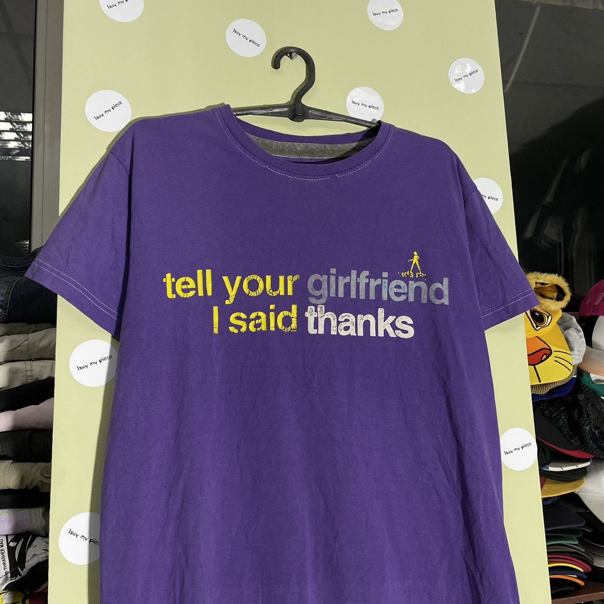 Vintage Vintage Y2K Purple Faded Graphic Tee Streetwear Tapered L Size US L / EU 52-54 / 3 - 5 Thumbnail