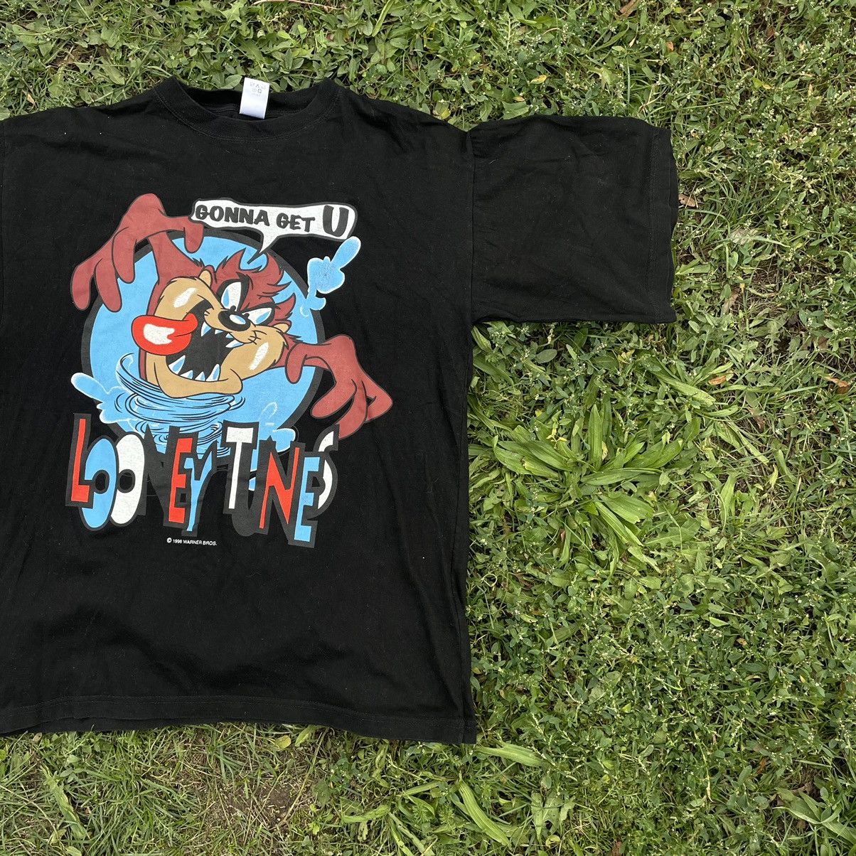 Cartoon Network Vintage Y2K Tee Tasmanian Devil Looney Tunes L Size US L / EU 52-54 / 3 - 3 Thumbnail