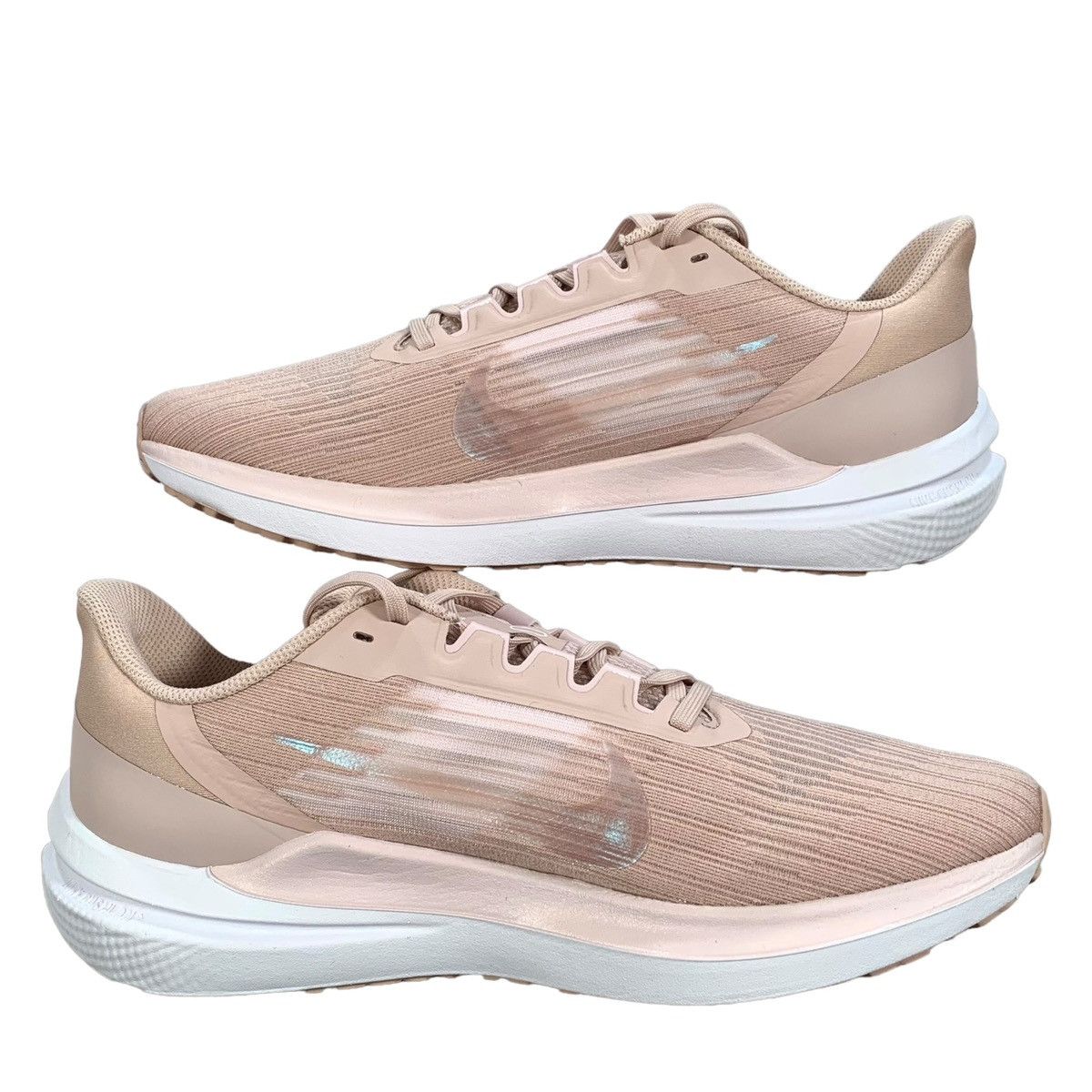 Nike Nike Air Winflo 9 Pink Oxford Barley Rose White Sneakers Size US 10 / EU 43 - 2 Thumbnail