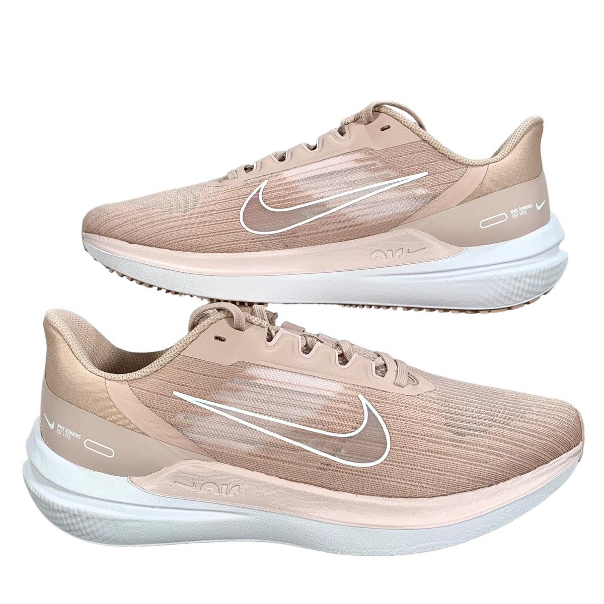 Nike Nike Air Winflo 9 Pink Oxford Barley Rose White Sneakers Size US 10 / EU 43 - 1 Thumbnail