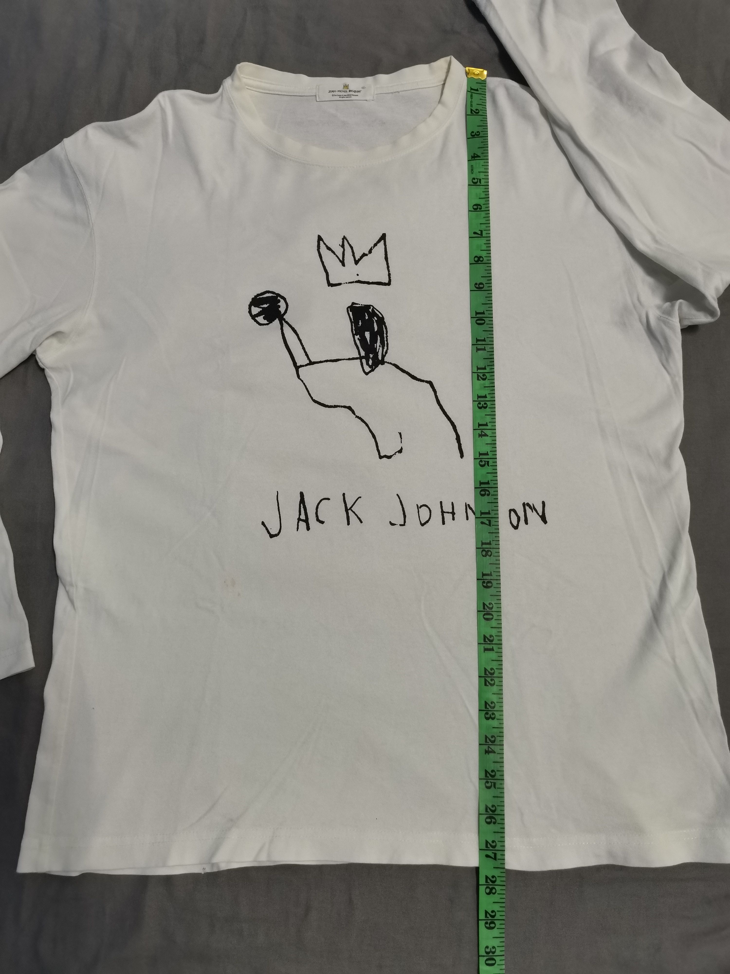 Japanese Brand Vintage Jean-Michel Basquiat Jack Johnson Long Sleeve Art Size US L / EU 52-54 / 3 - 5 Thumbnail