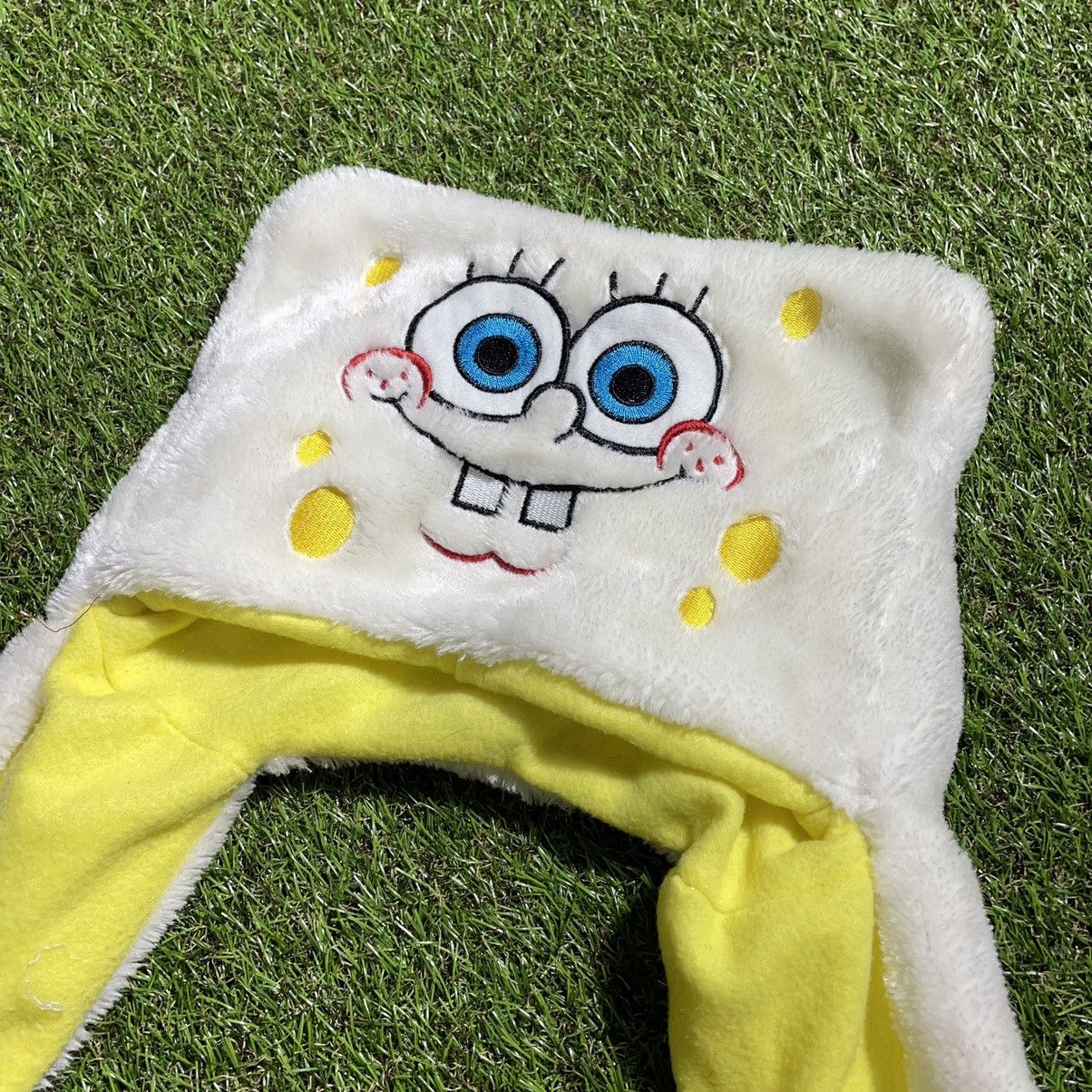 Vintage Vintage 90s SpongeBob Graphic Beanie Y2K Cartoon Baggy OS Size ONE SIZE - 3 Thumbnail