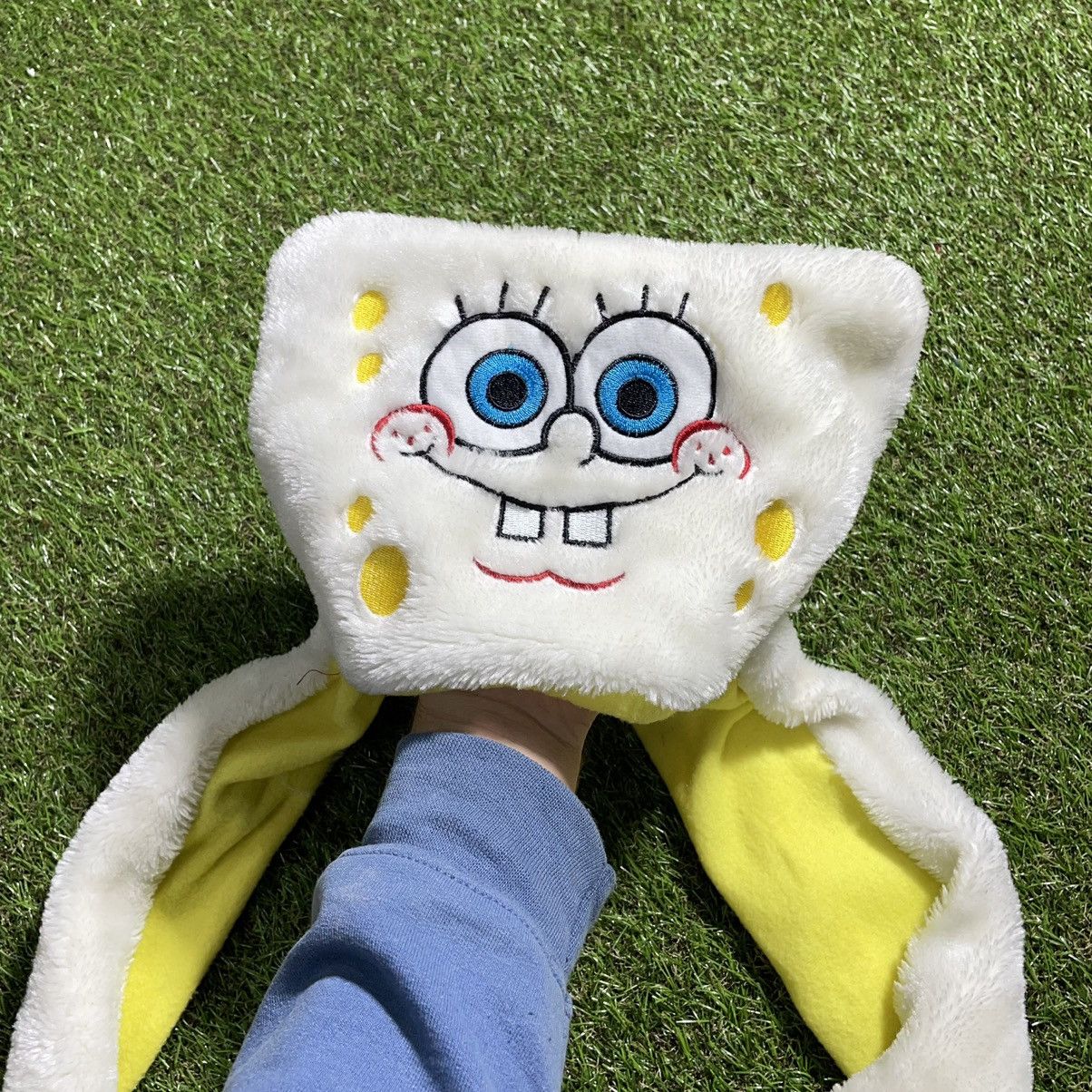 Vintage Vintage 90s SpongeBob Graphic Beanie Y2K Cartoon Baggy OS Size ONE SIZE - 2 Thumbnail