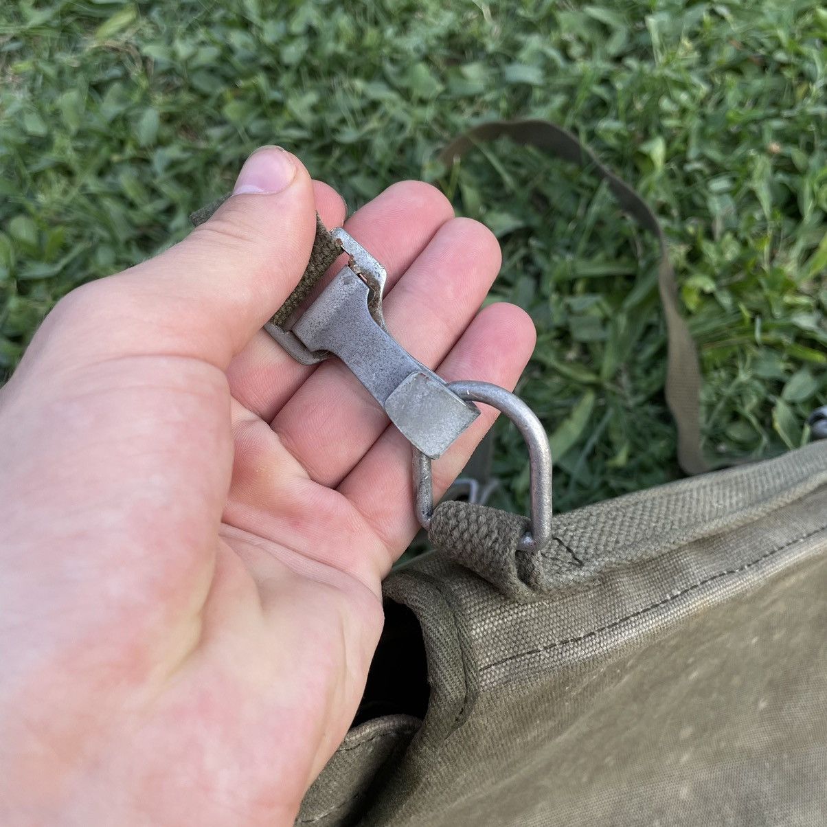 Vintage Vintage 70s Military Messenger Bag Faded Workwear Punk OS Size ONE SIZE - 11 Thumbnail