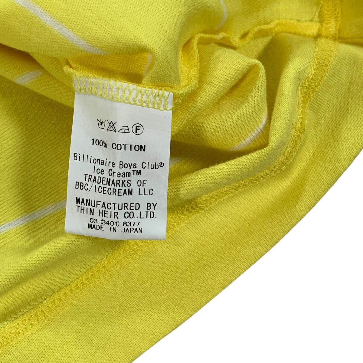 Billionaire Boys Club VTG Billionaire Boys Club Ice Cream Cones Bones Yellow Shirt Size US S / EU 44-46 / 1 - 6 Thumbnail