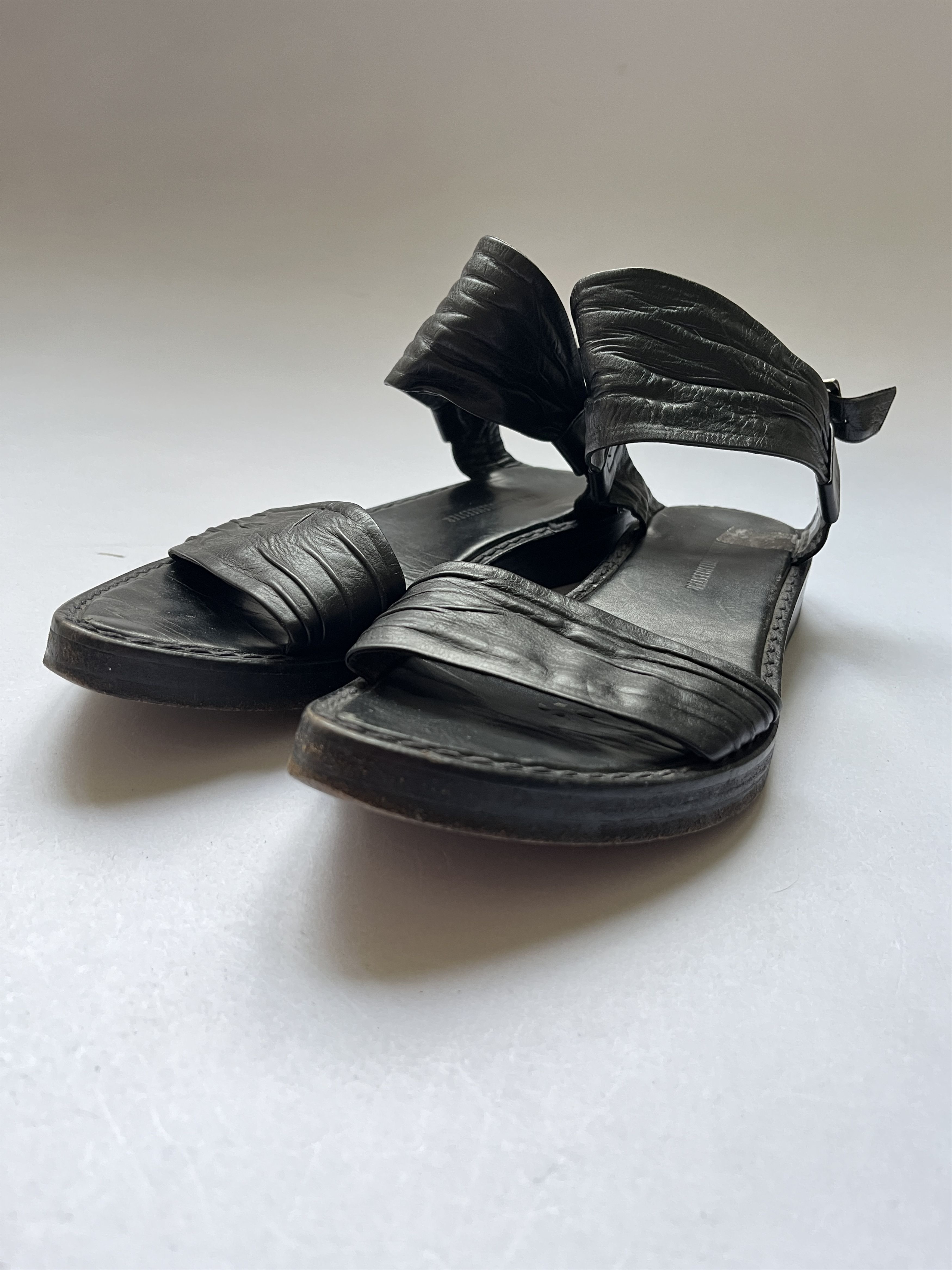 Ann Demeulemeester ⚡️QUICK SALE⚡️Ann Demeulemeester Black Pointed Sandals Size US 8 / IT 38 - 4 Thumbnail