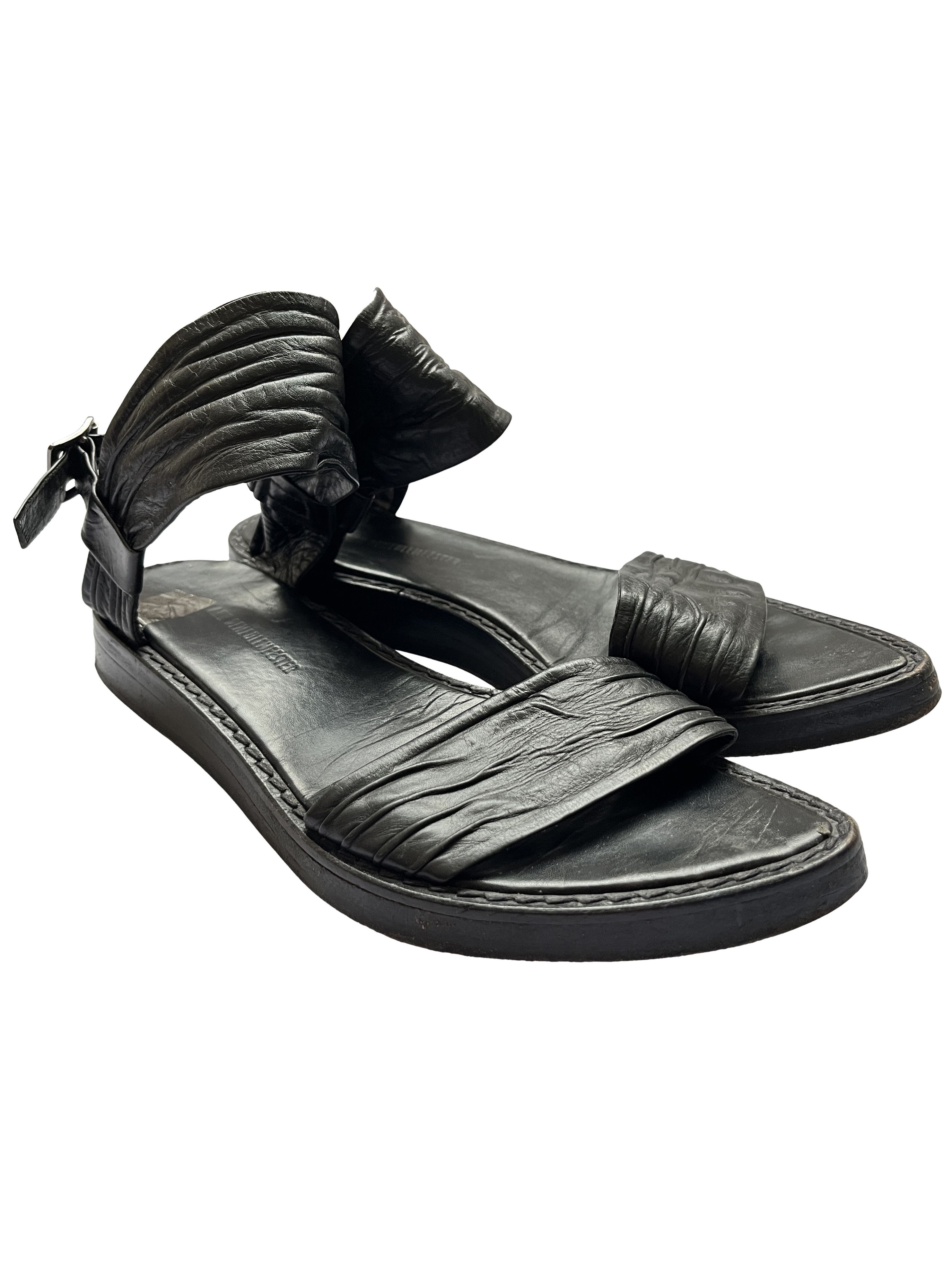 Ann Demeulemeester ⚡️QUICK SALE⚡️Ann Demeulemeester Black Pointed Sandals Size US 8 / IT 38 - 1 Thumbnail