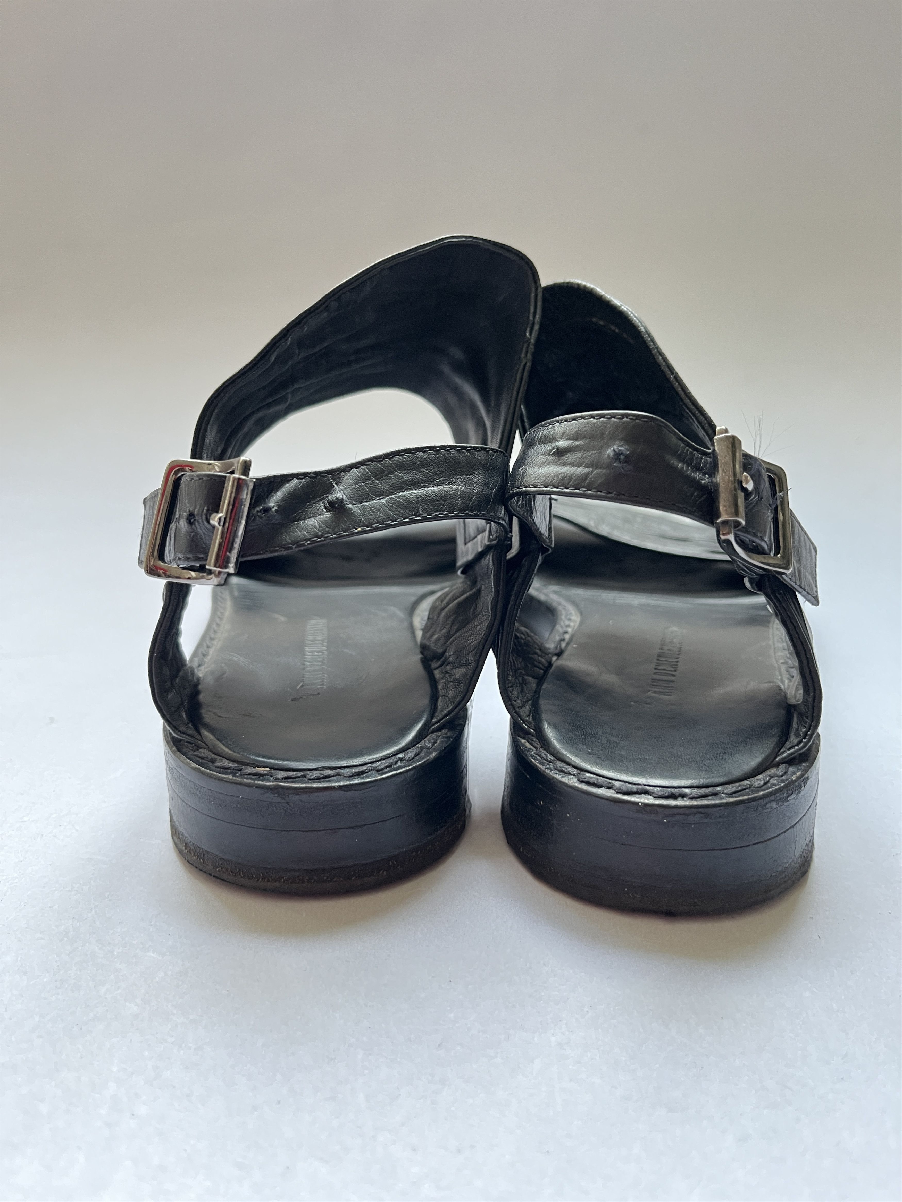 Ann Demeulemeester ⚡️QUICK SALE⚡️Ann Demeulemeester Black Pointed Sandals Size US 8 / IT 38 - 5 Thumbnail