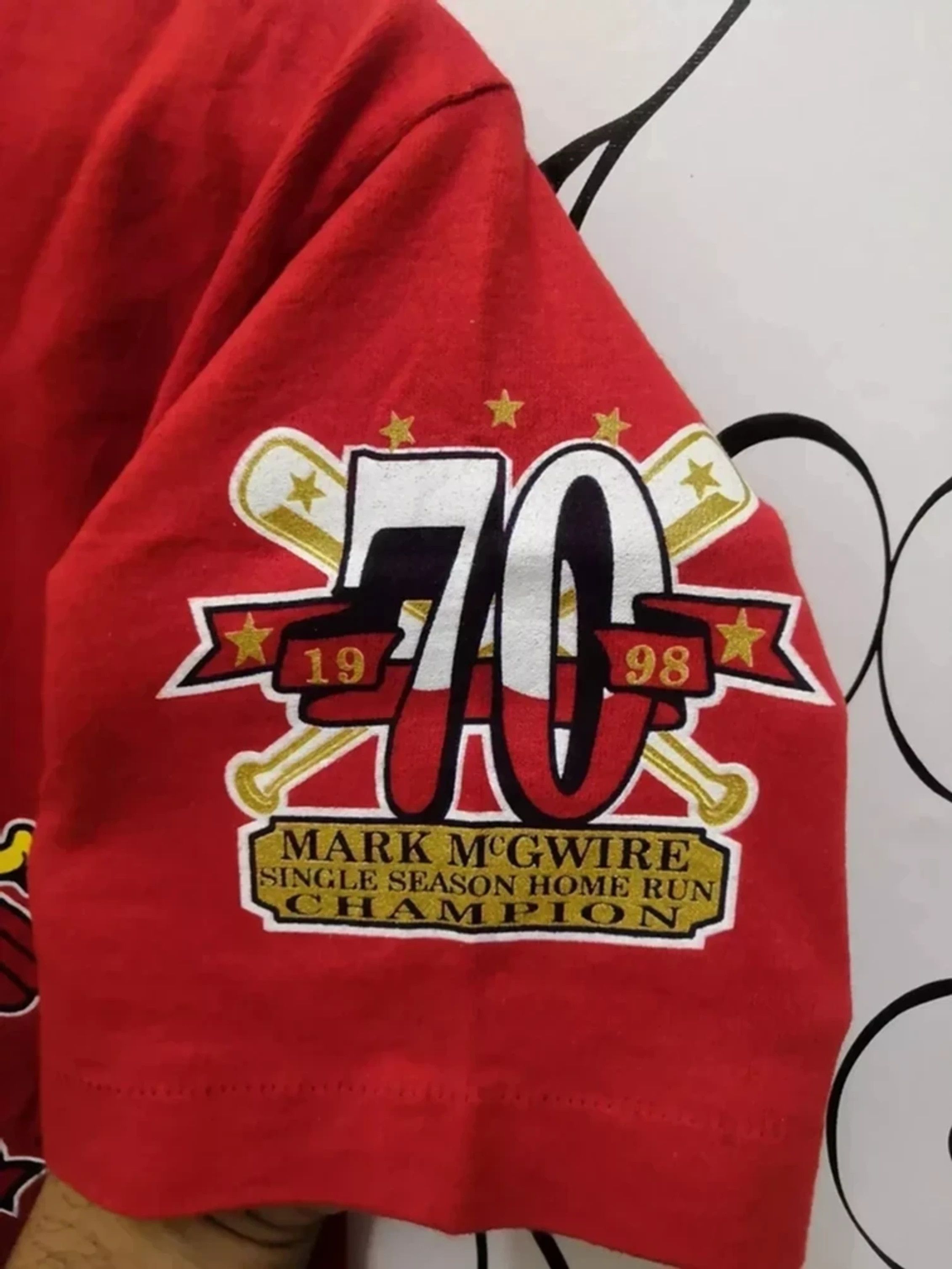 MLB Vintage MLB Cardinals Mc Gwire 25 tee Shirt Red size L Size US L / EU 52-54 / 3 - 2 Thumbnail